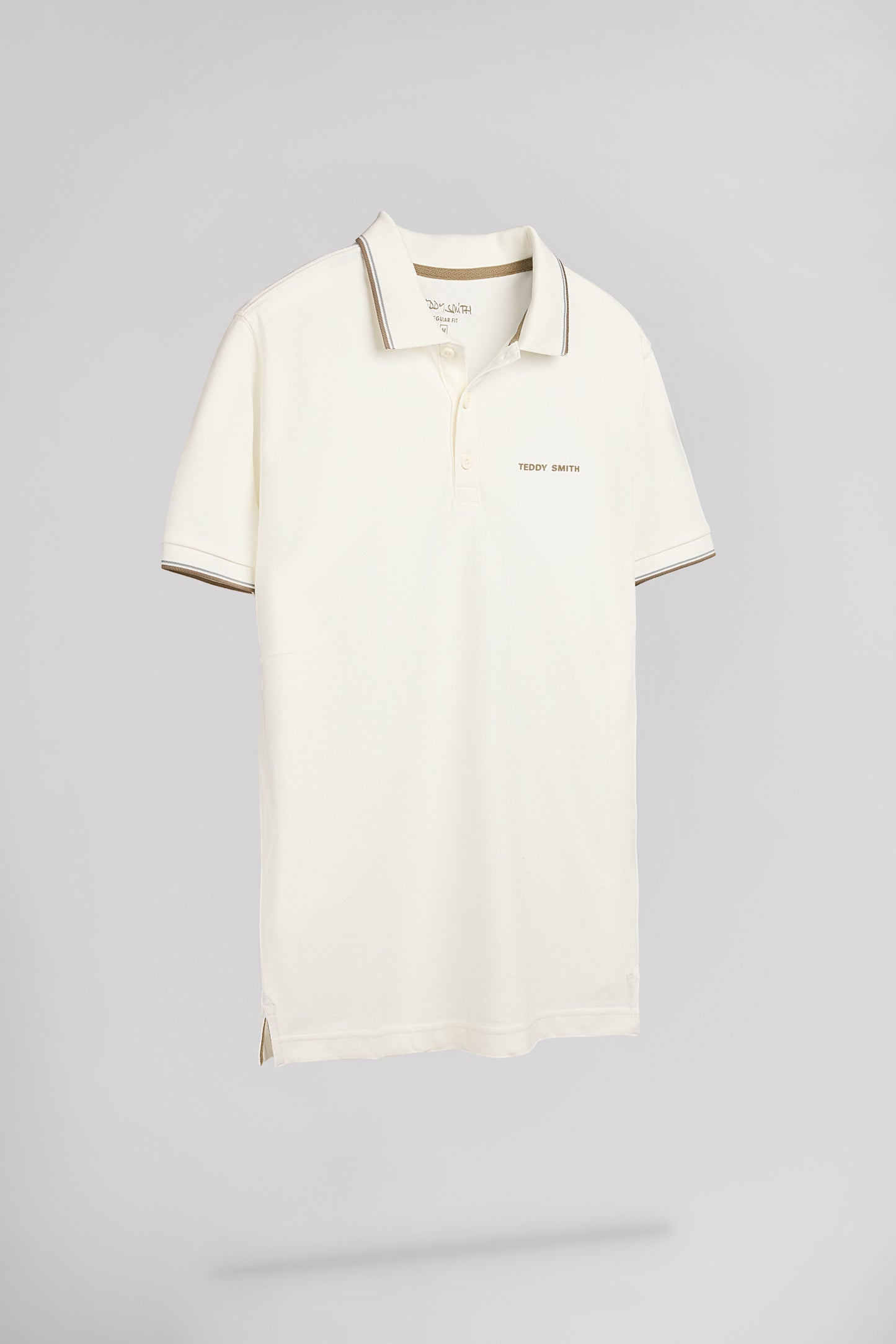 Polo piqué PASIAN 2 MIDDLE WHITE