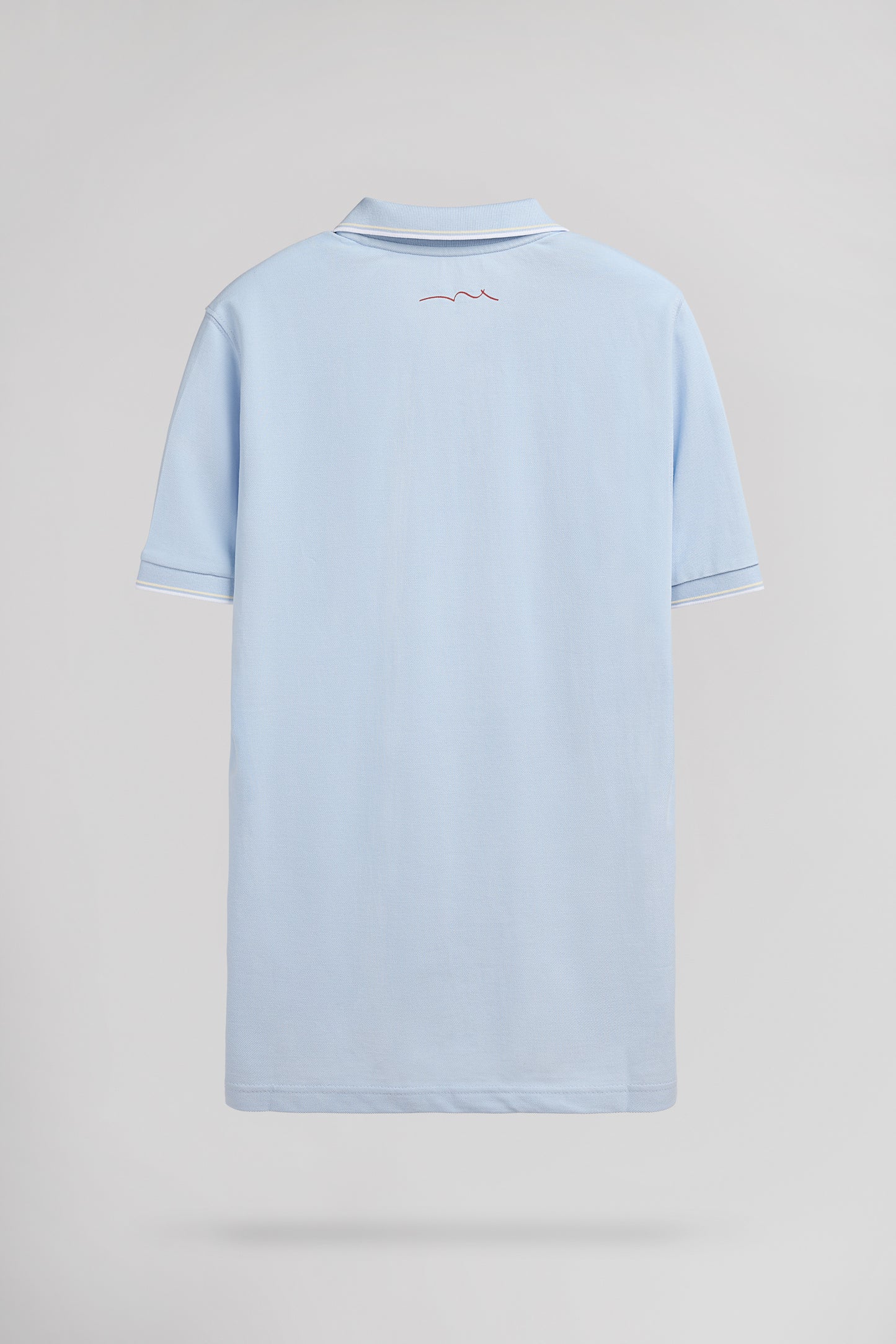 Polo piqué PASIAN 2 MC PASTEL BLUE