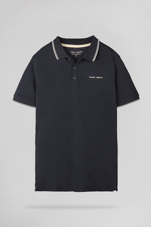 Polo piqué PASIAN 2 DARK NAVY