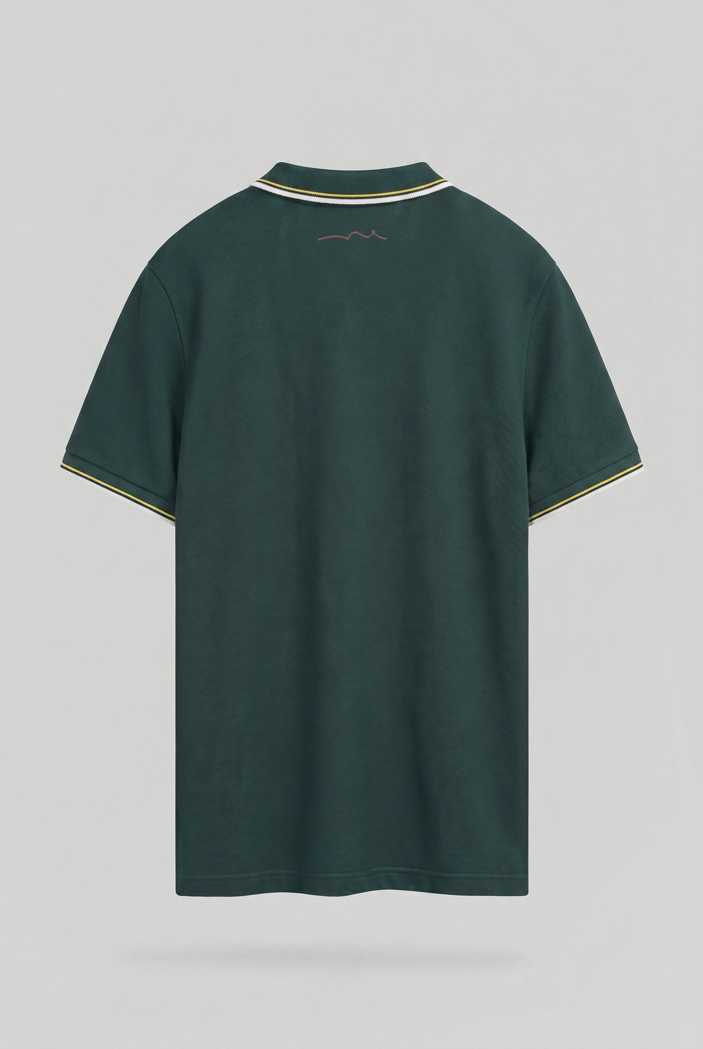 Polo piqué PASIAN 2 MC VERT PIN