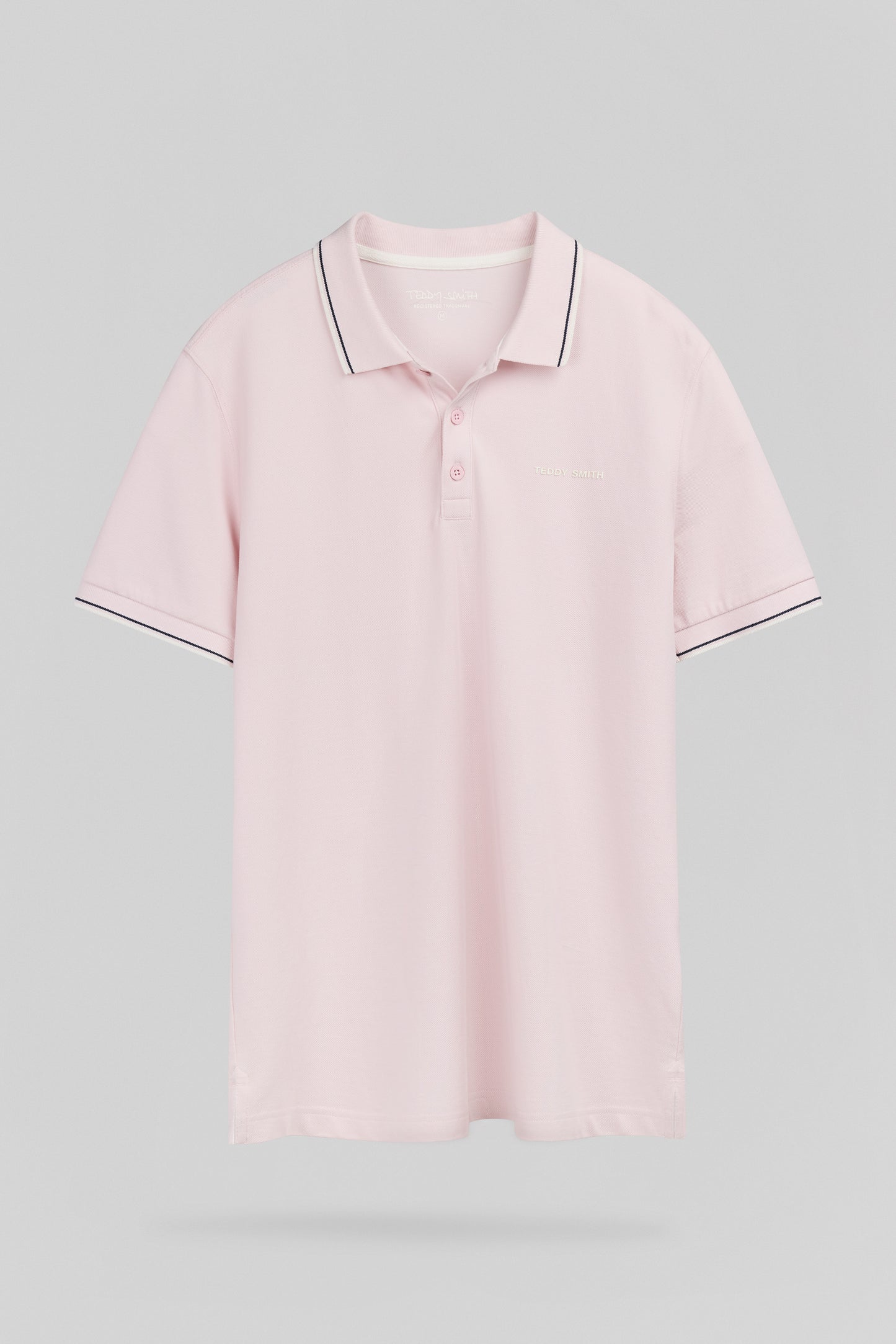Polo piqué PASIAN 2 MC ROSE QUARTZ