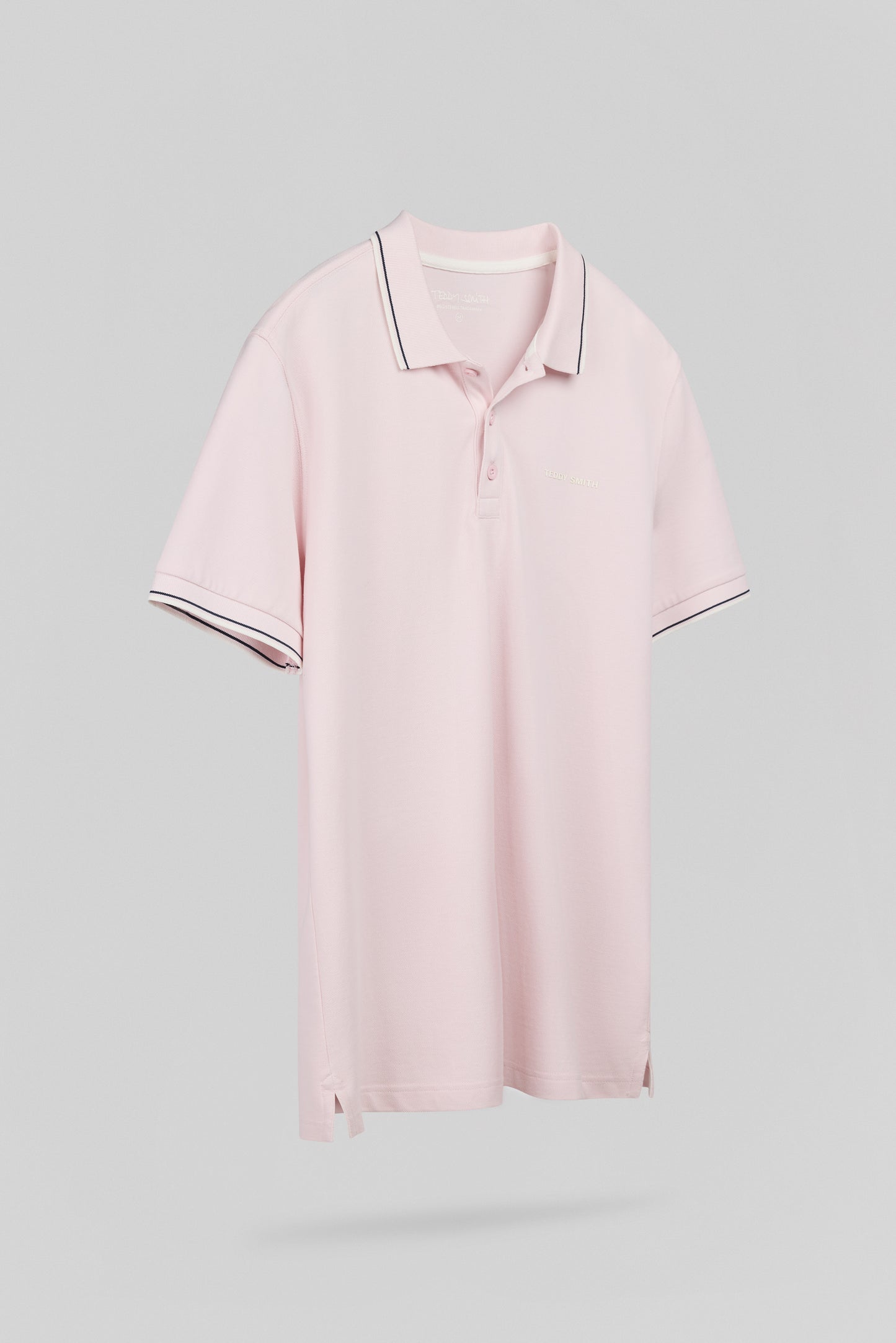 Polo piqué PASIAN 2 MC ROSE QUARTZ
