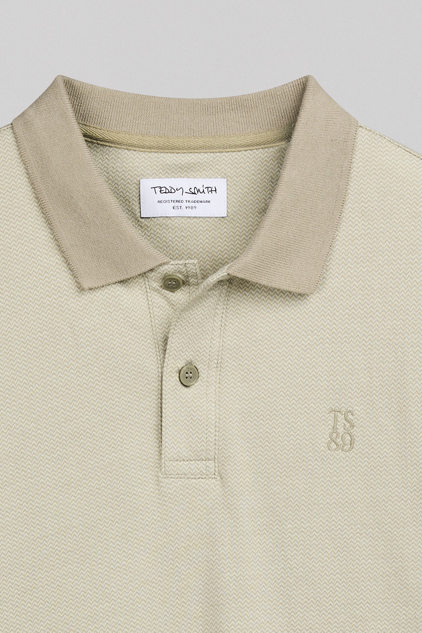 Polo P-OSEY MC BLEACH KAKI