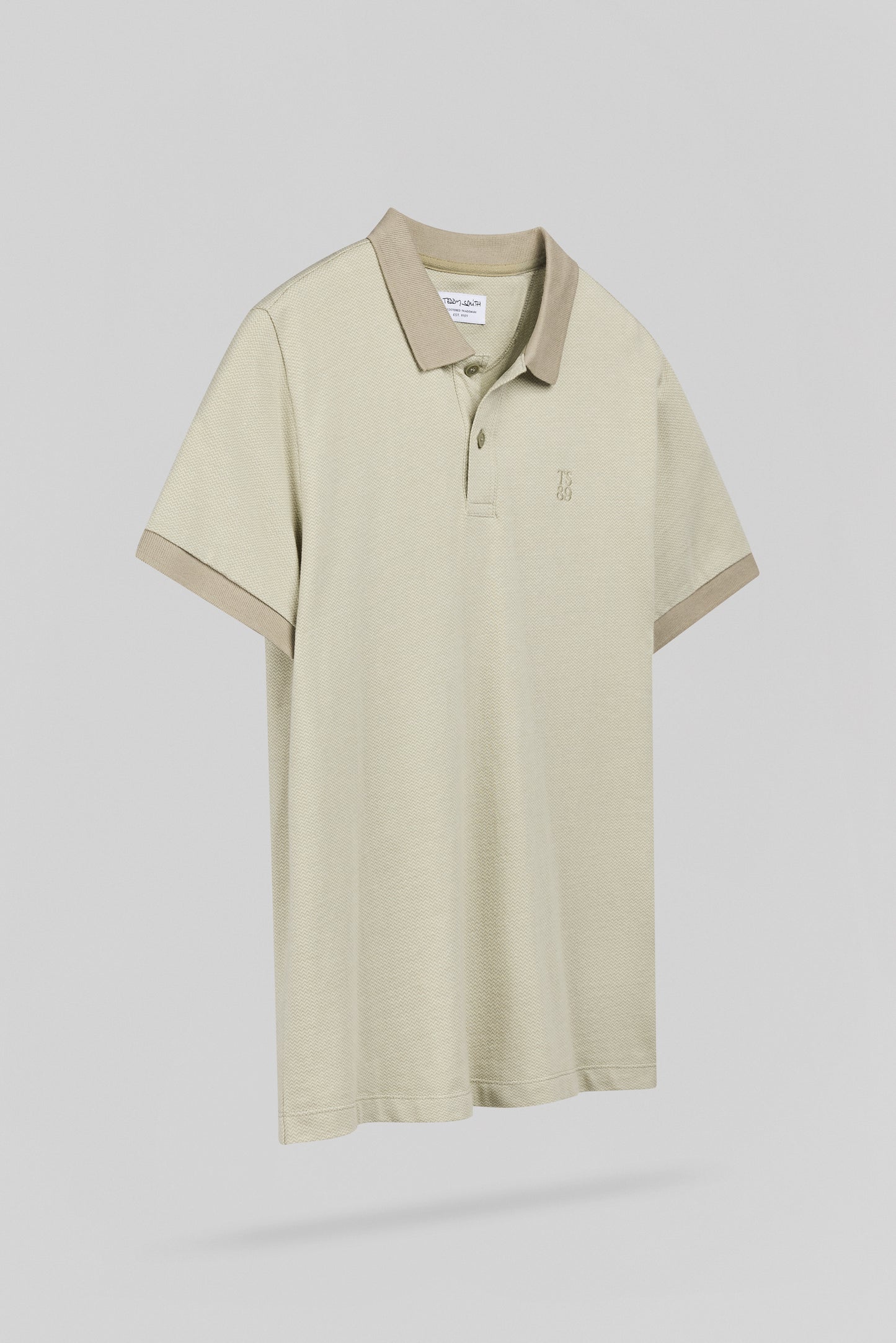 Polo P-OSEY MC BLEACH KAKI