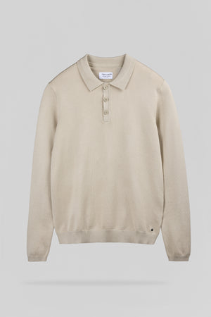 Polo manches longues P-NITTY ML BEIGE - Teddy Smith