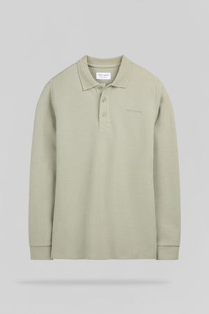 Polo P-JOEL ML BLEACH KAKI