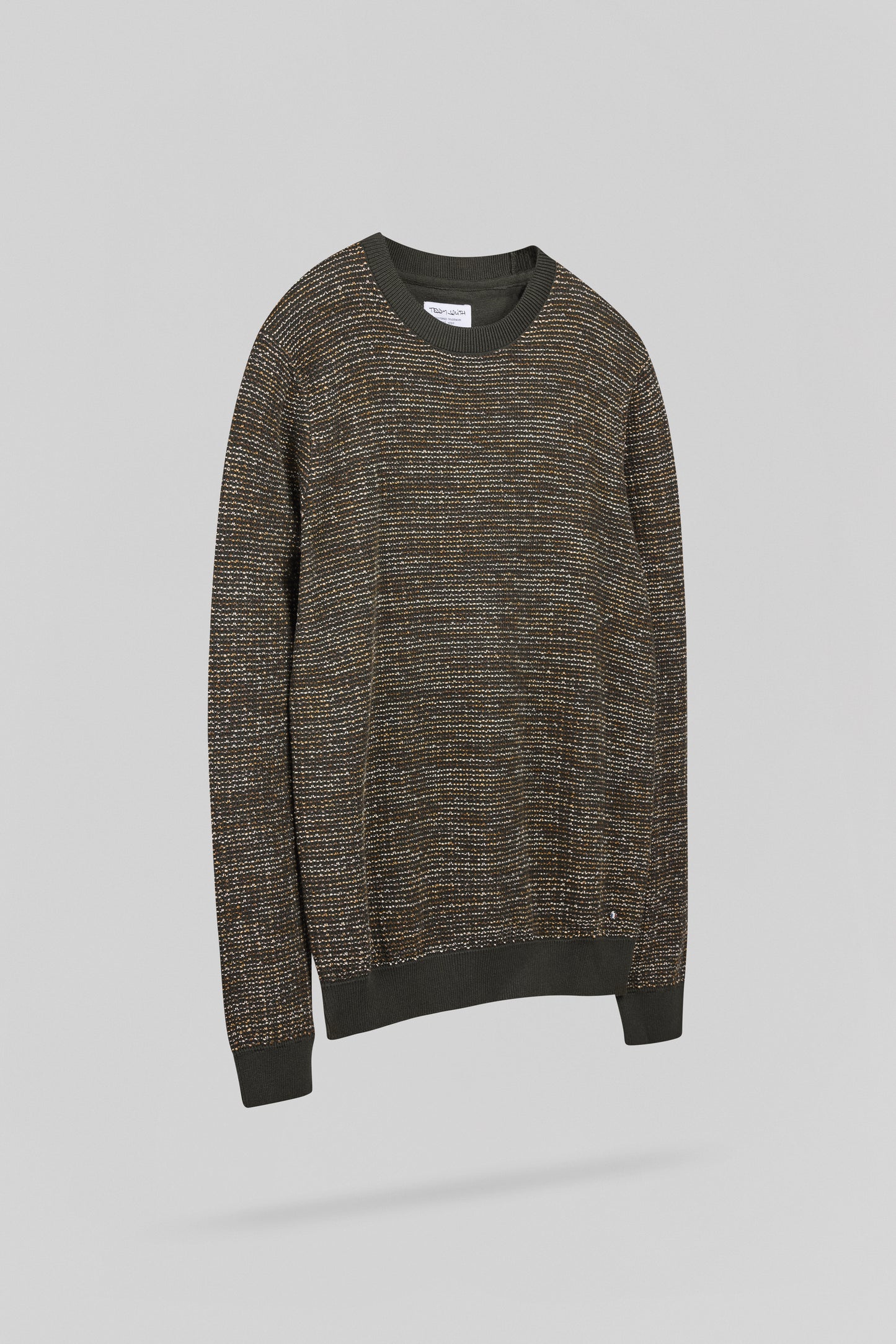 Pull col rond P-MILAN 2 DEEP KAKI