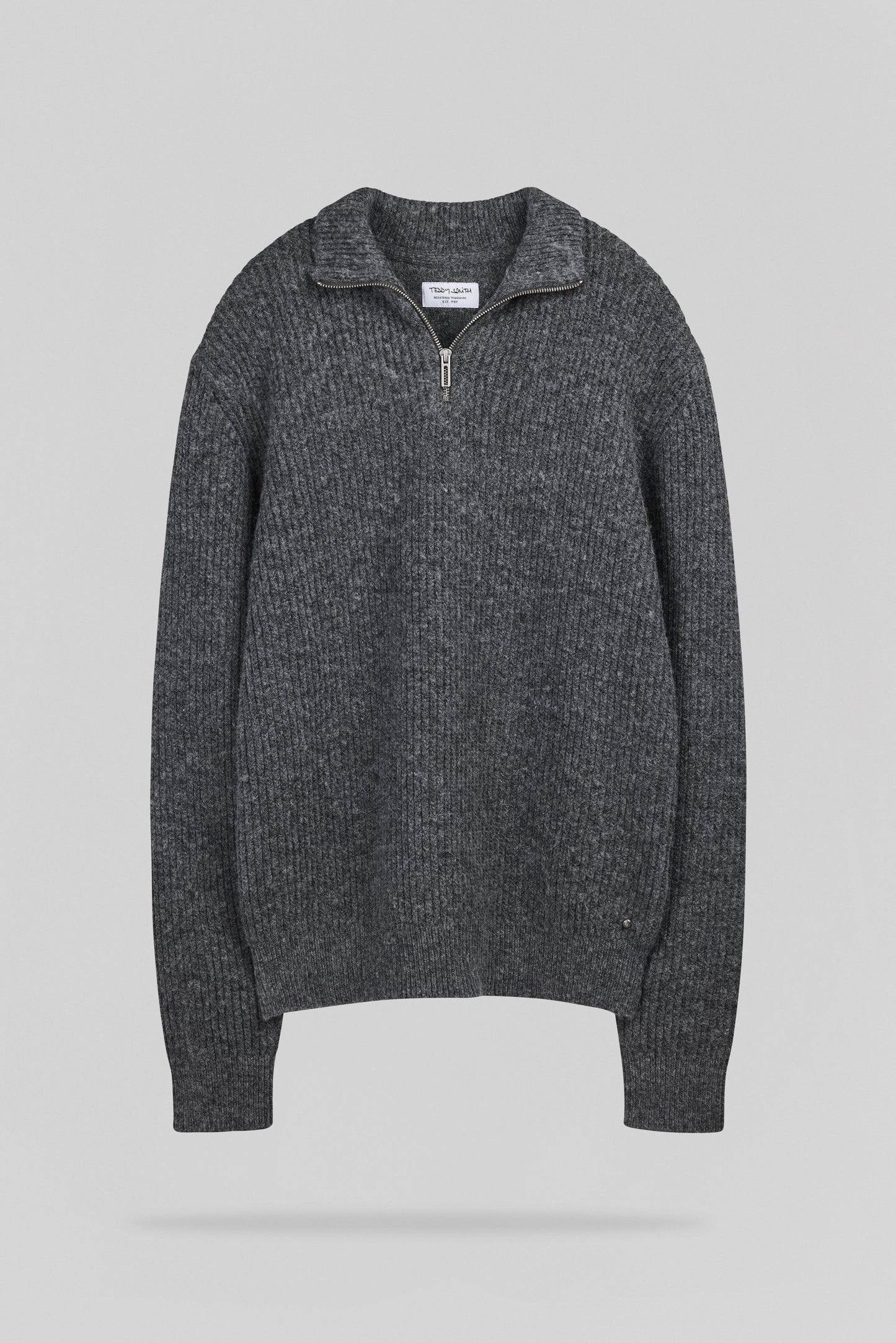 Pull P-CLAYTON MELANGE BLACK