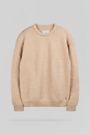 Pull en maille P-LOIC BEIGE - Teddy Smith