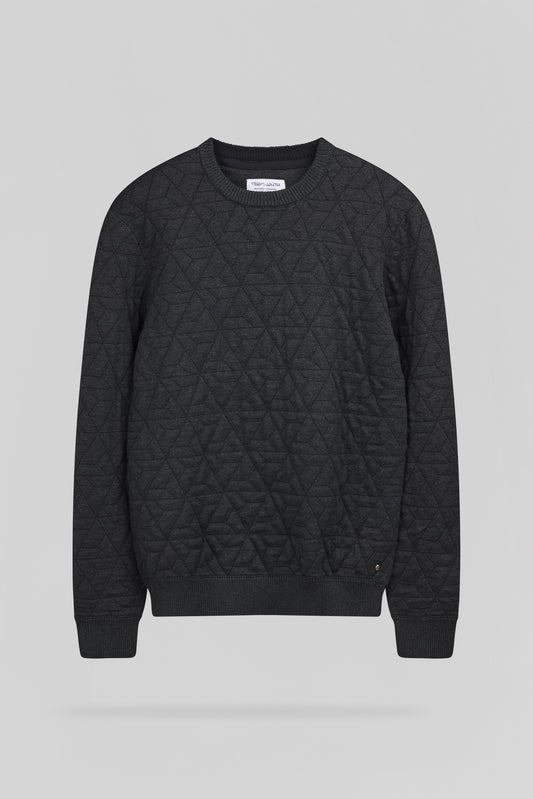 Achat Pull P-MARVIN MELANGE BLACK