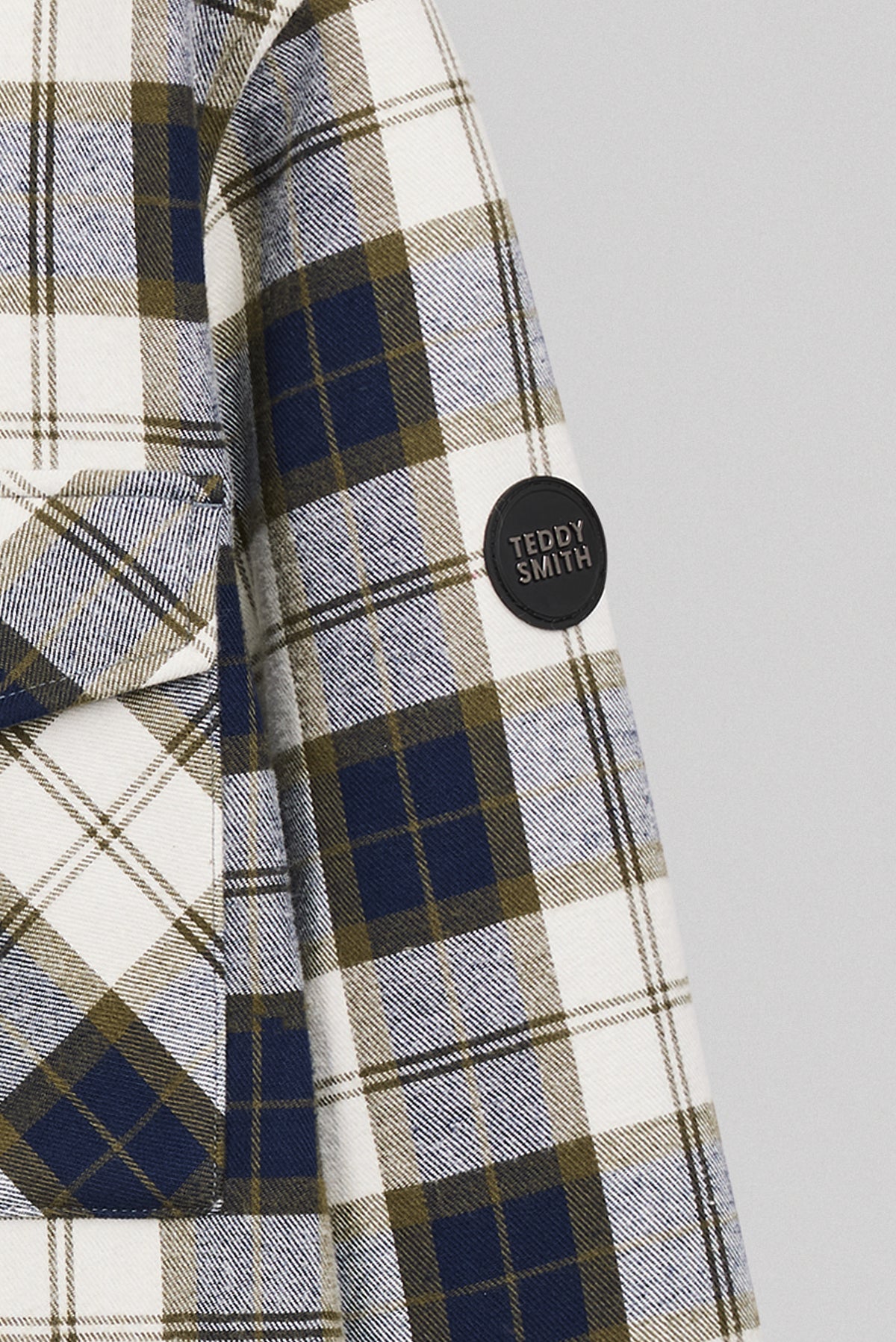 Veste Surchemise à carreaux B-JOHAN DARK NAVY
