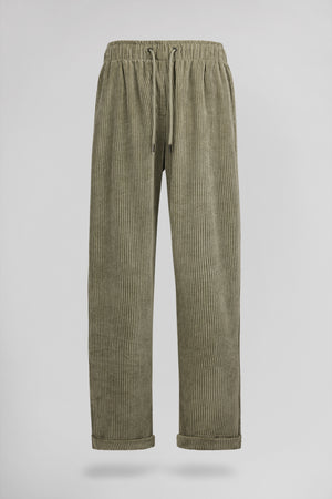 Pantalon en velours TEDDY VELOURS BLEACH KAKI