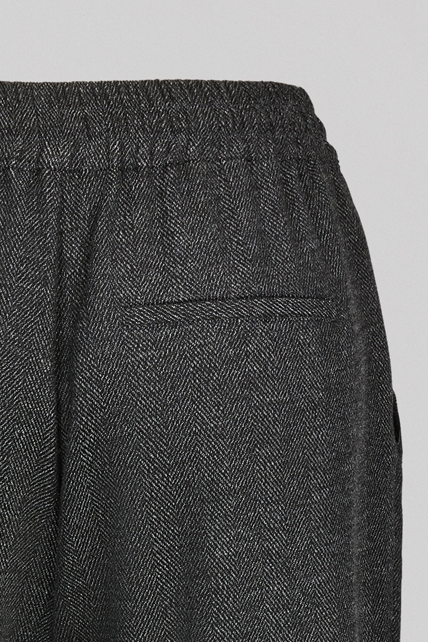 Pantalon TEDDY CITY MELANGE BLACK