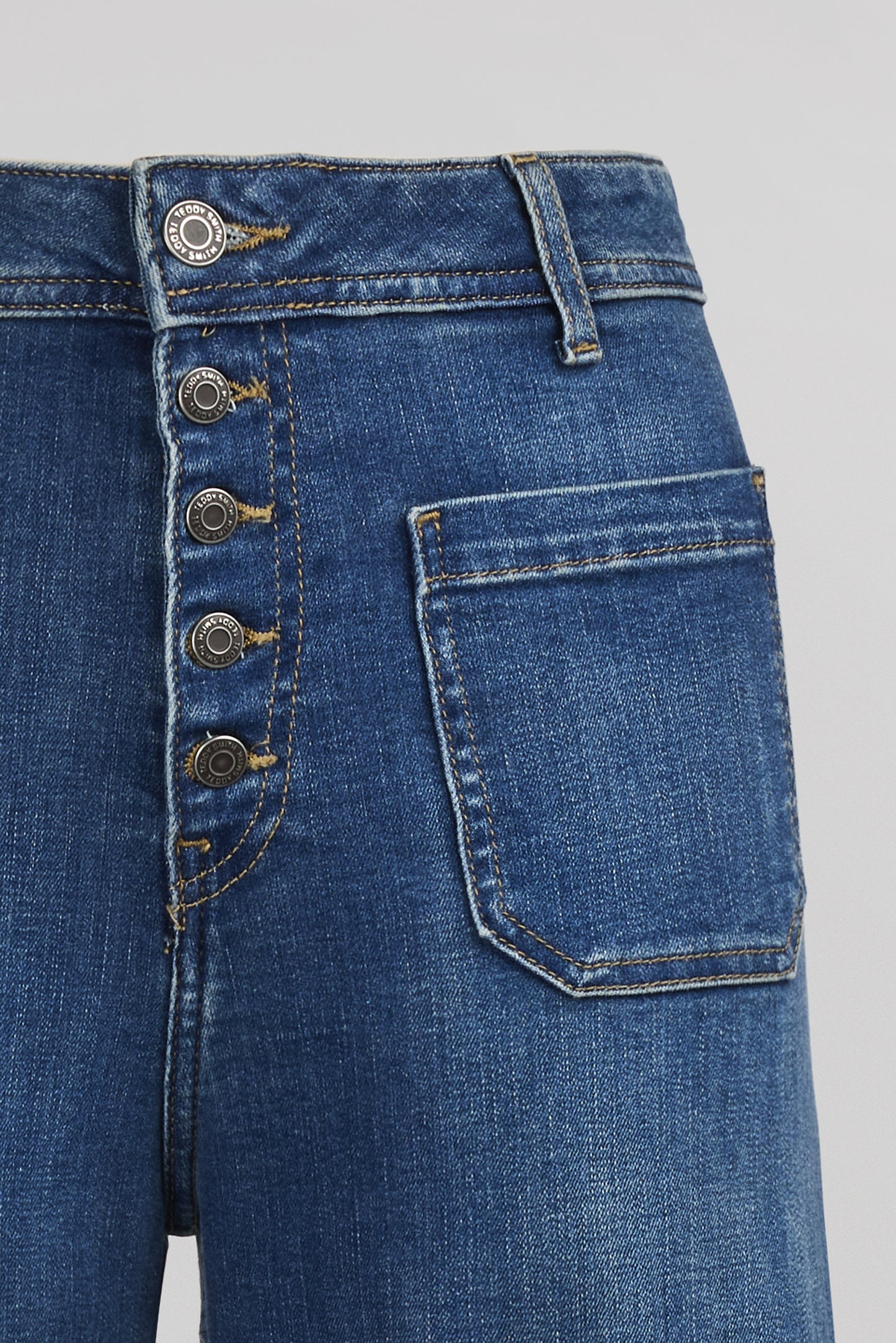 Jean P-JOSEFA BUTTON VINTAGE/INDIGO