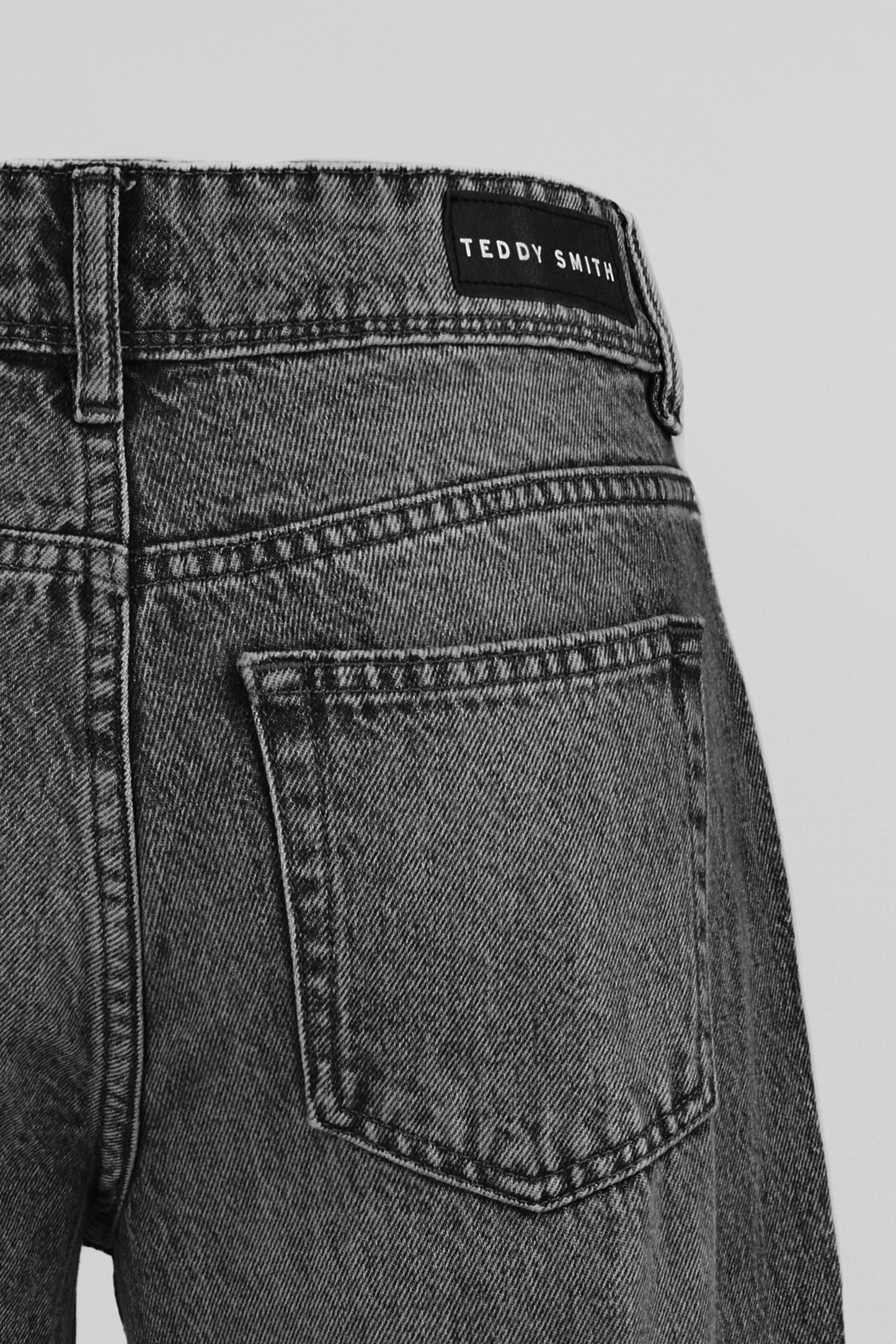 Jean fit loose P-GLADYS LOW WI NOIR