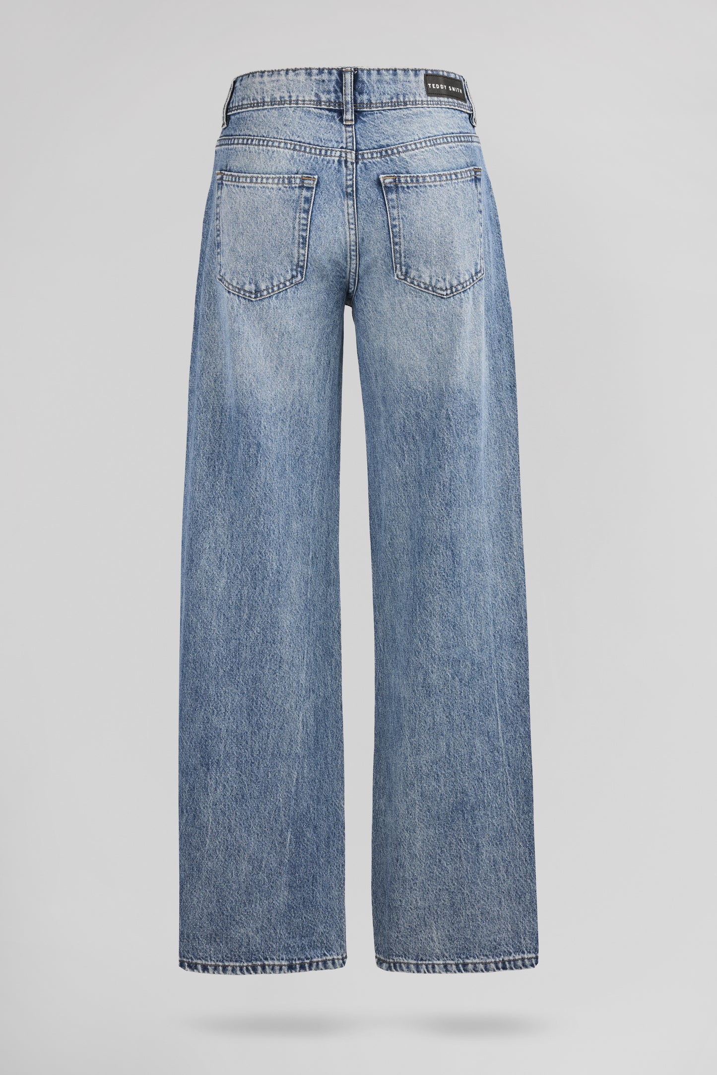Jean fit loose P-GLADYS LOW WI FRIPP / INDIGO CLAIR