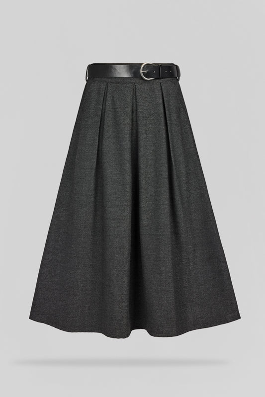 Achat Jupe J-DIANA MELANGE BLACK