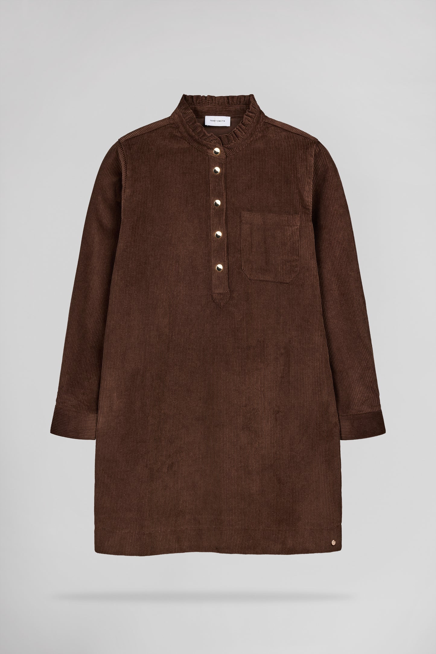 Robe R-VICKA ML CHOCOLAT