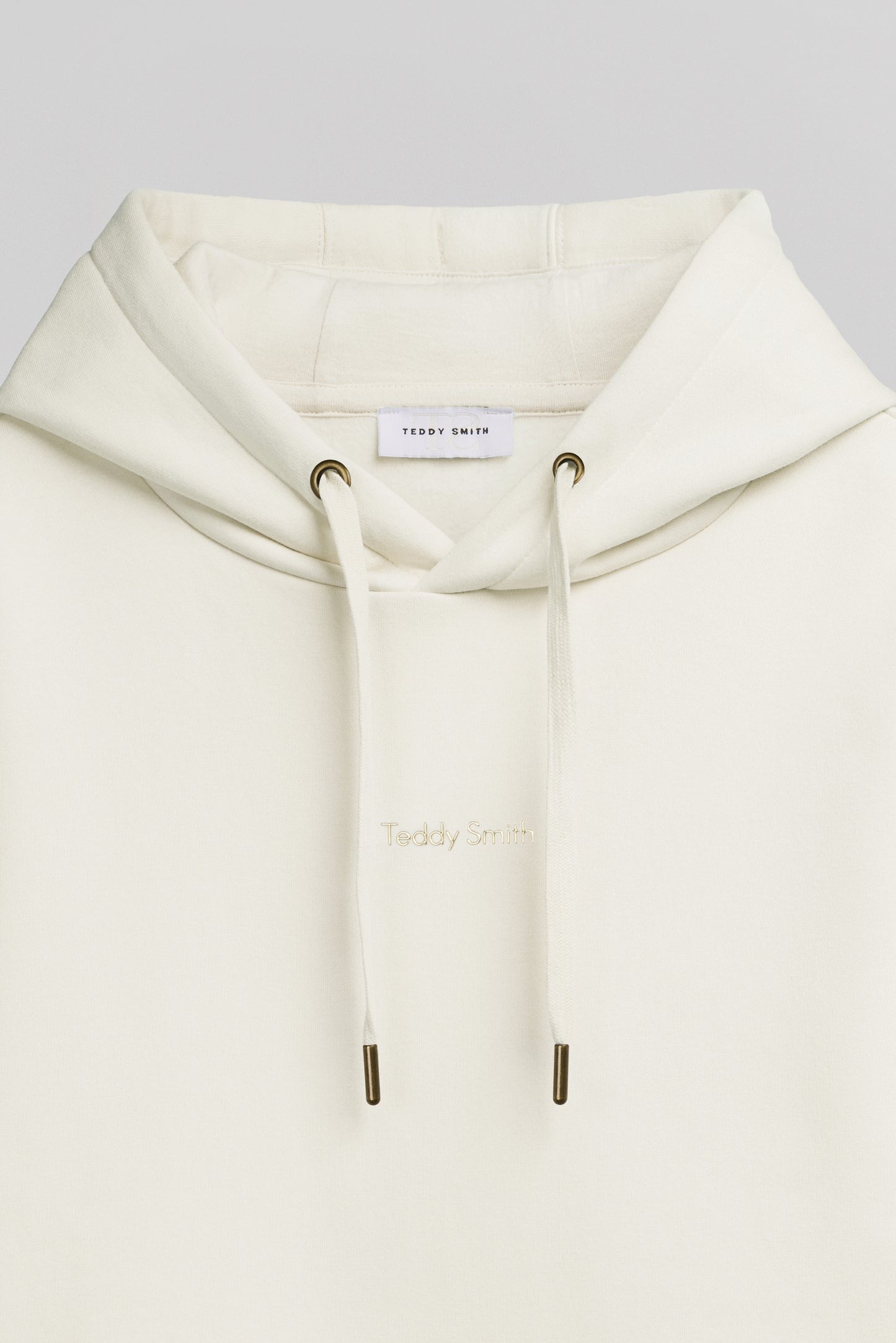 Sweat à capuche S-SOLENE MIDDLE WHITE