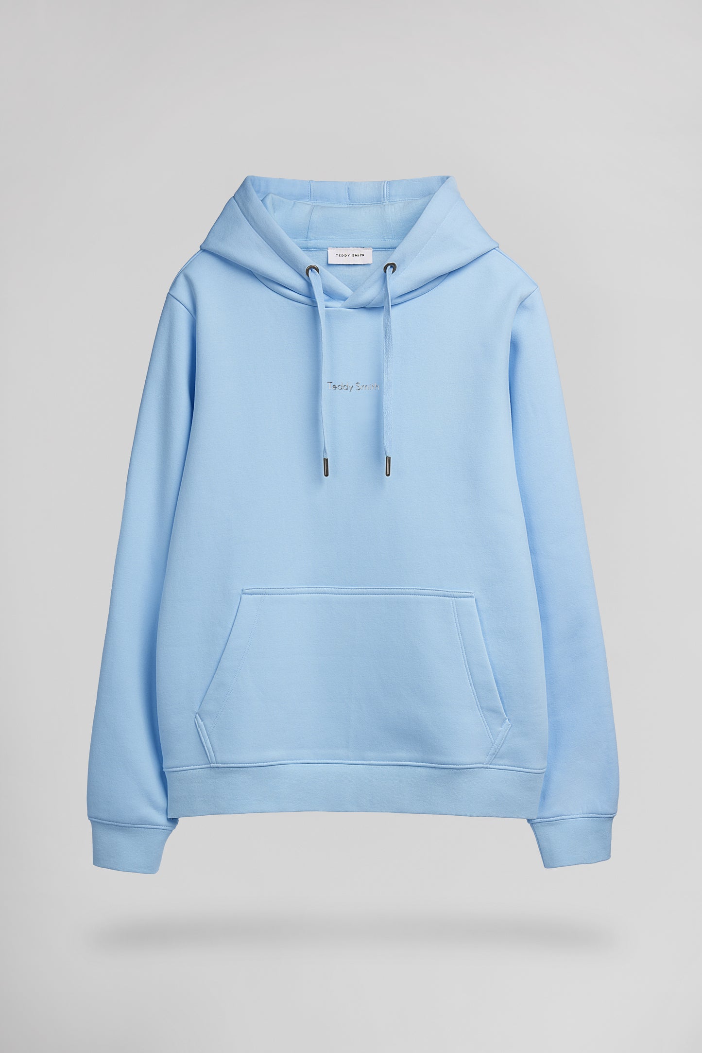 Sweat à capuche S-SOLENE HOODY BLEU CIEL