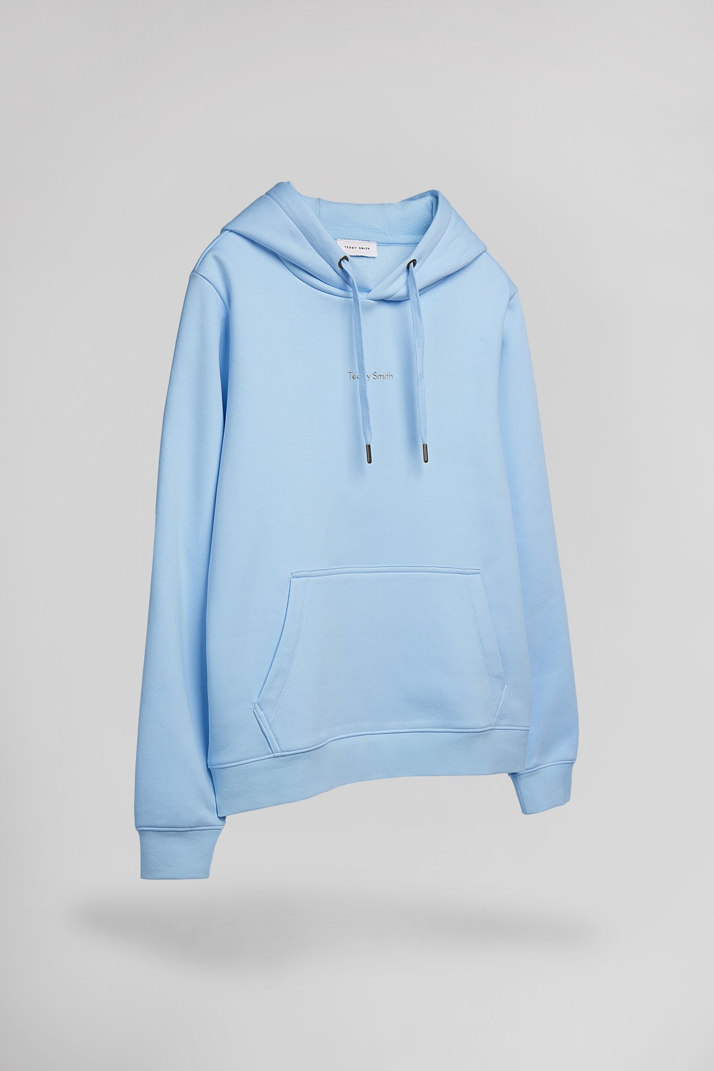 Sweat à capuche S-SOLENE HOODY BLEU CIEL