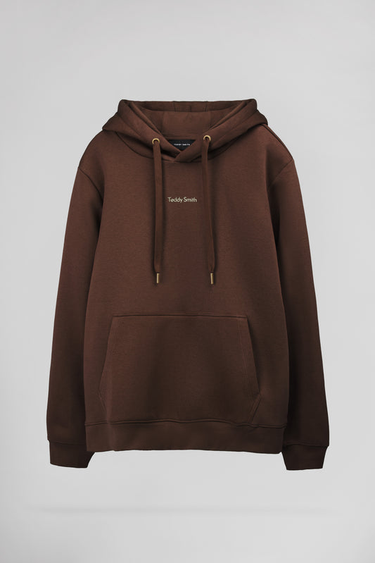 Achat Sweat à capuche S-SOLENE HOODY CHOCOLAT