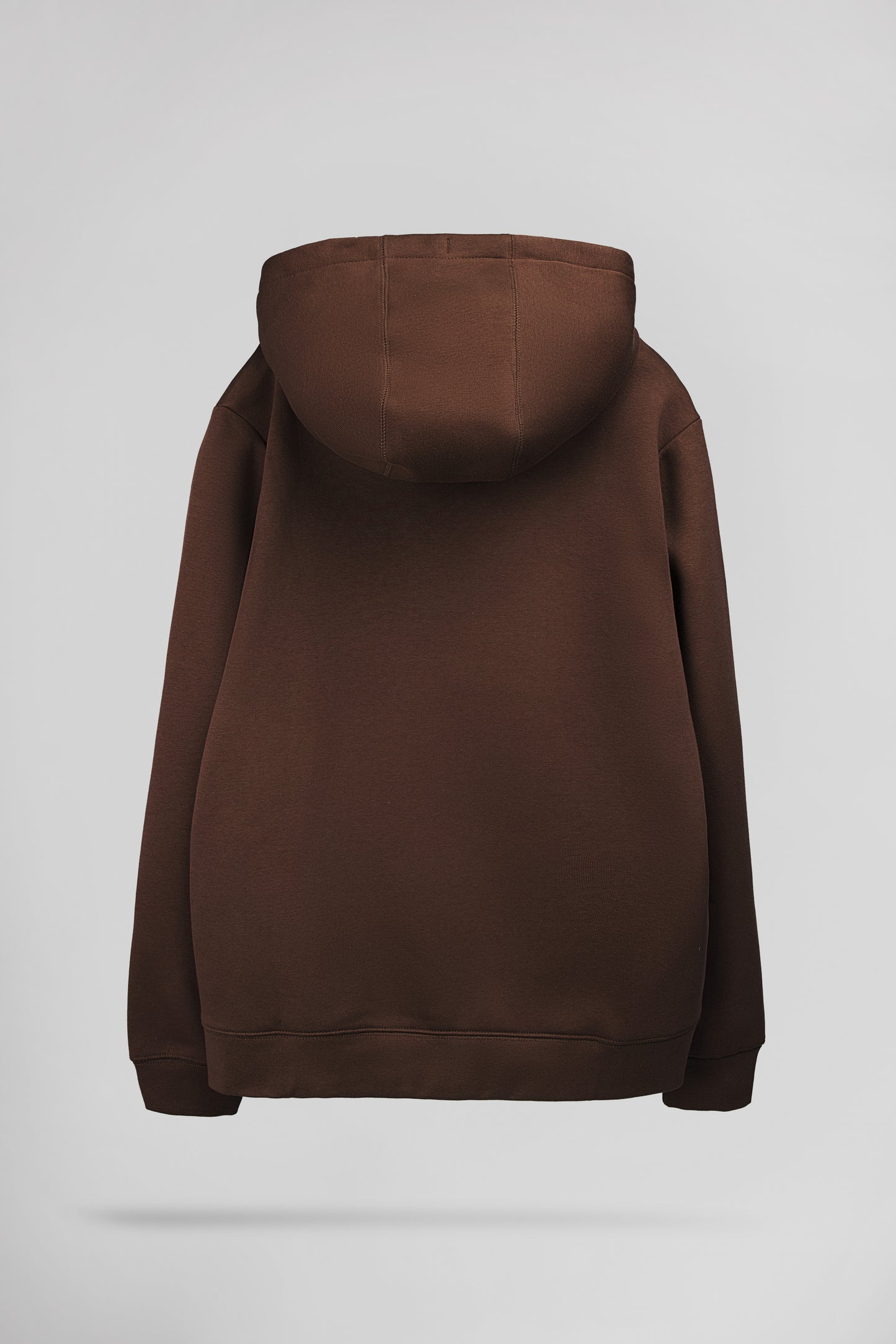 Sweat à capuche S-SOLENE HOODY CHOCOLAT