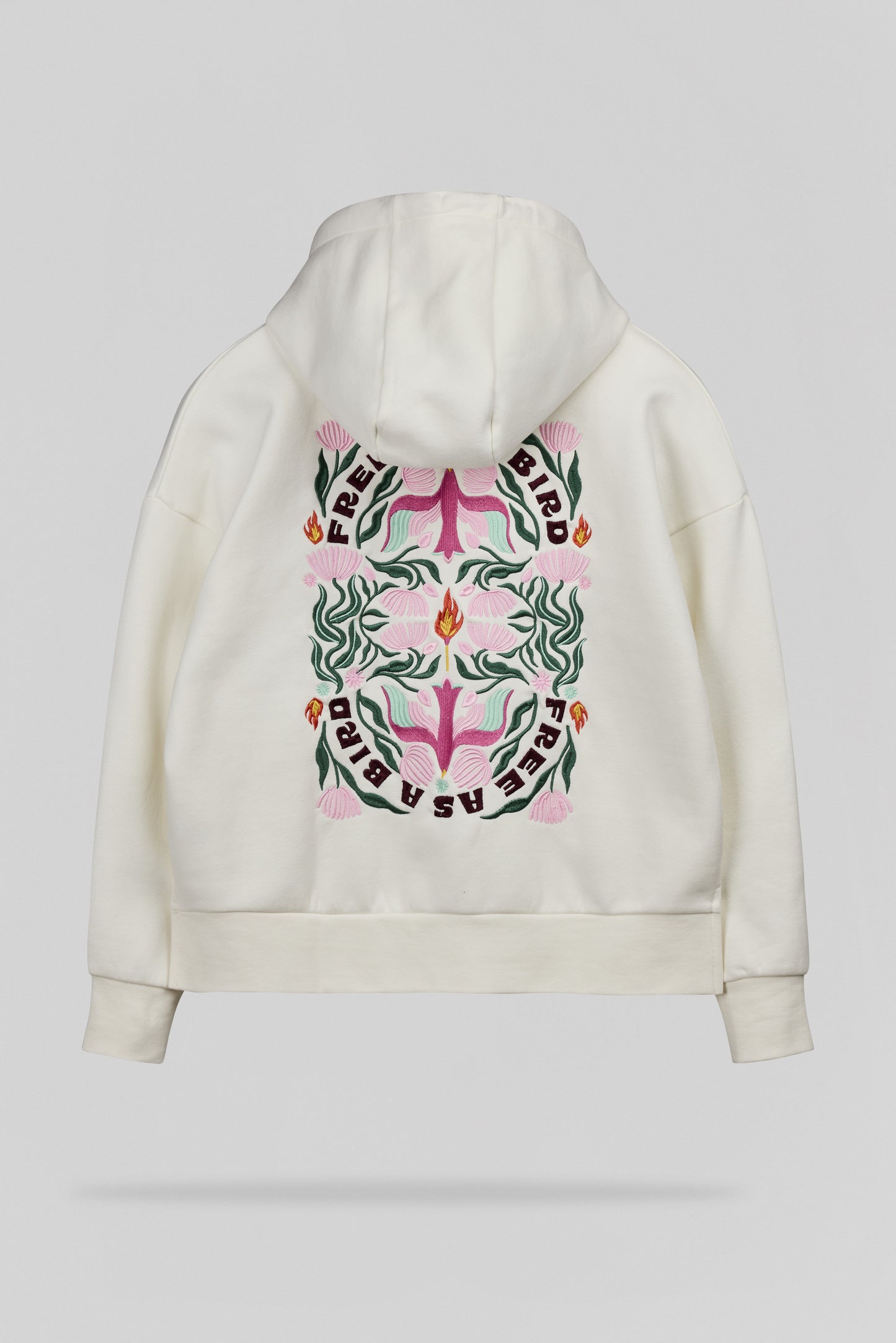 Sweat S-BIRD HOODY MIDDLE WHITE
