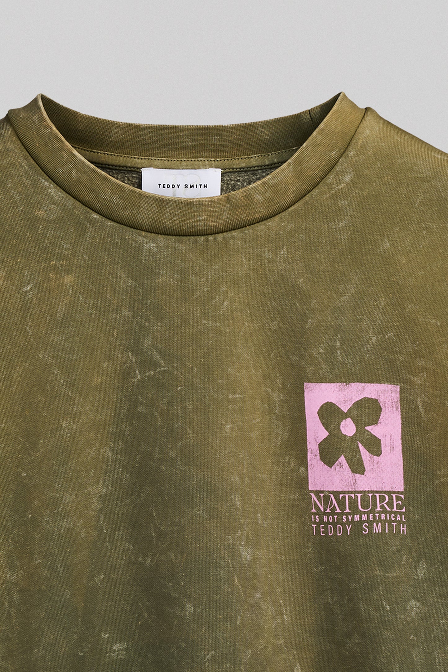 Sweat S-NATURE RC DUSTY KAKI
