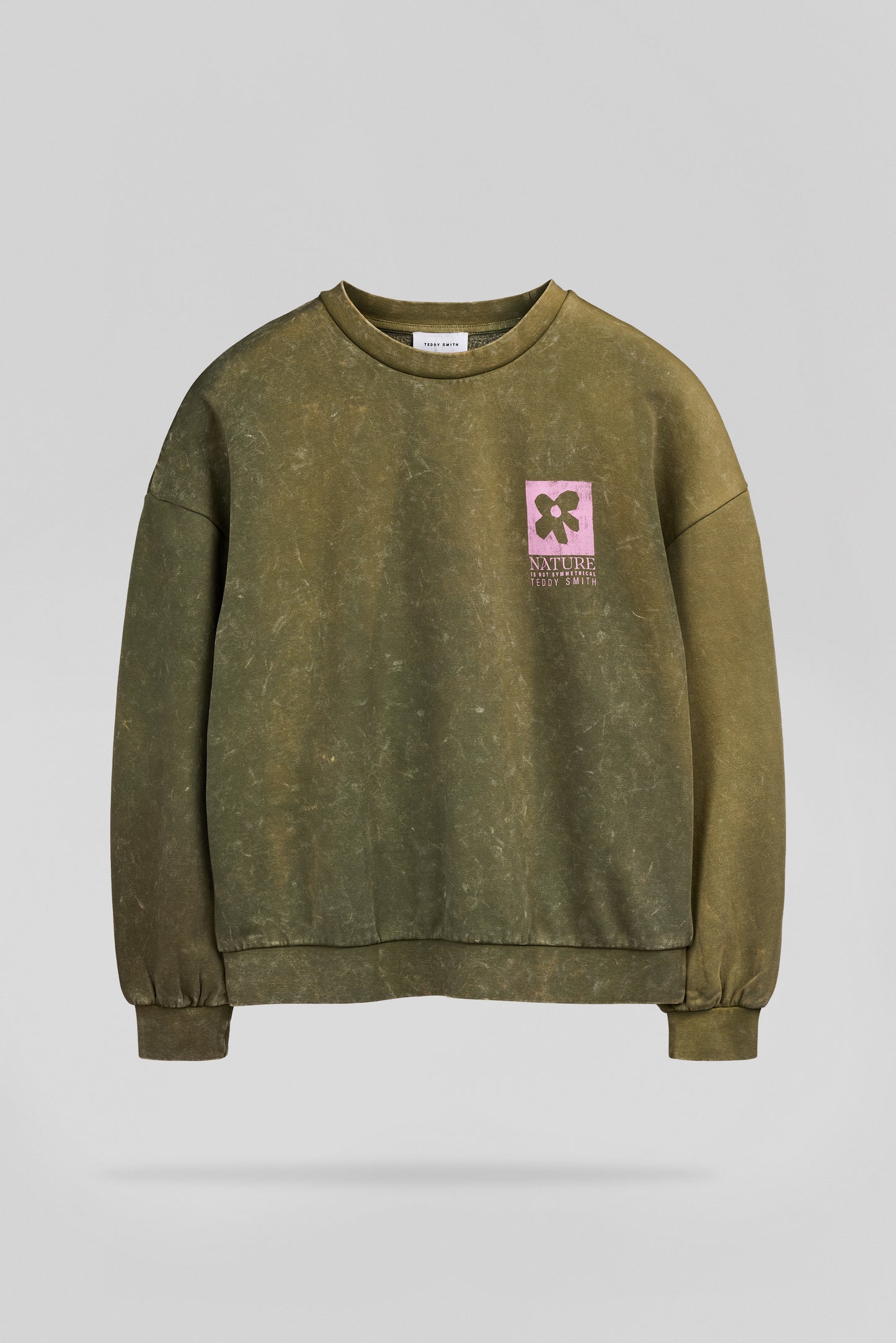 Sweat S-NATURE RC DUSTY KAKI