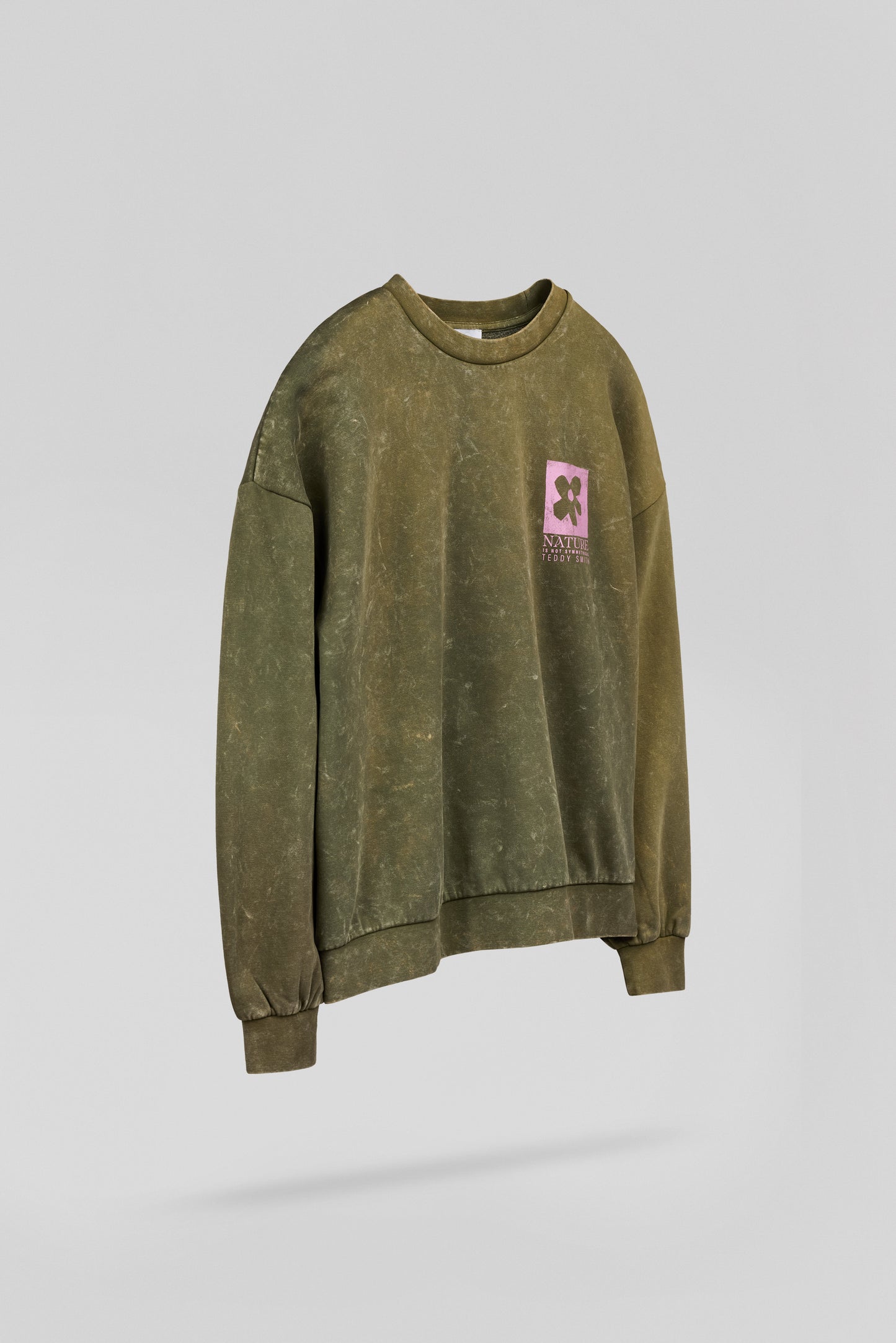 Sweat S-NATURE RC DUSTY KAKI