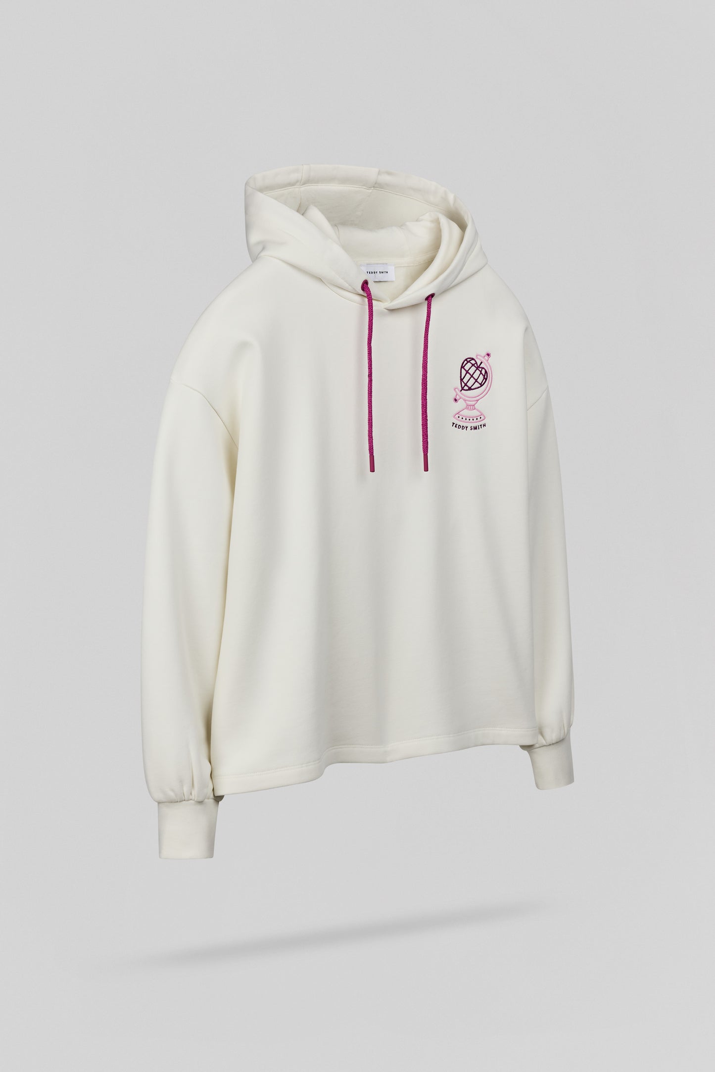 Sweat S-JULIETTE HOOD MIDDLE WHITE