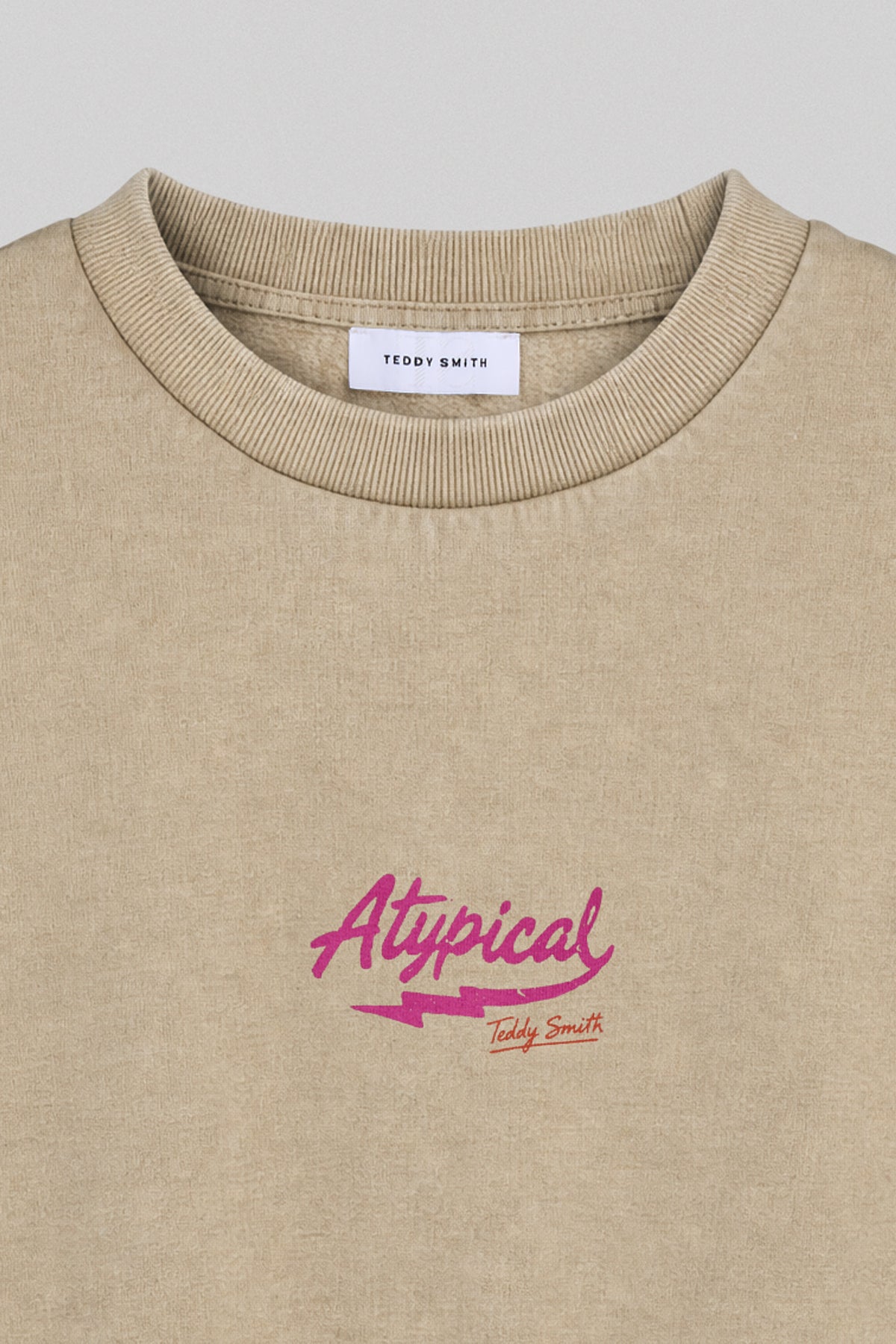 Sweat S-ATYPICAL RC WOLF BEIGE