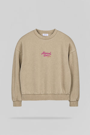 Sweat S-ATYPICAL RC WOLF BEIGE