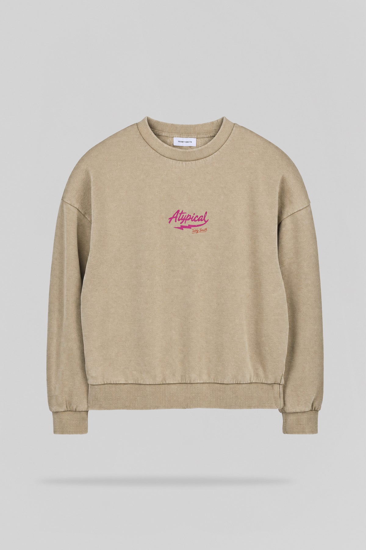 Sweat S-ATYPICAL RC WOLF BEIGE
