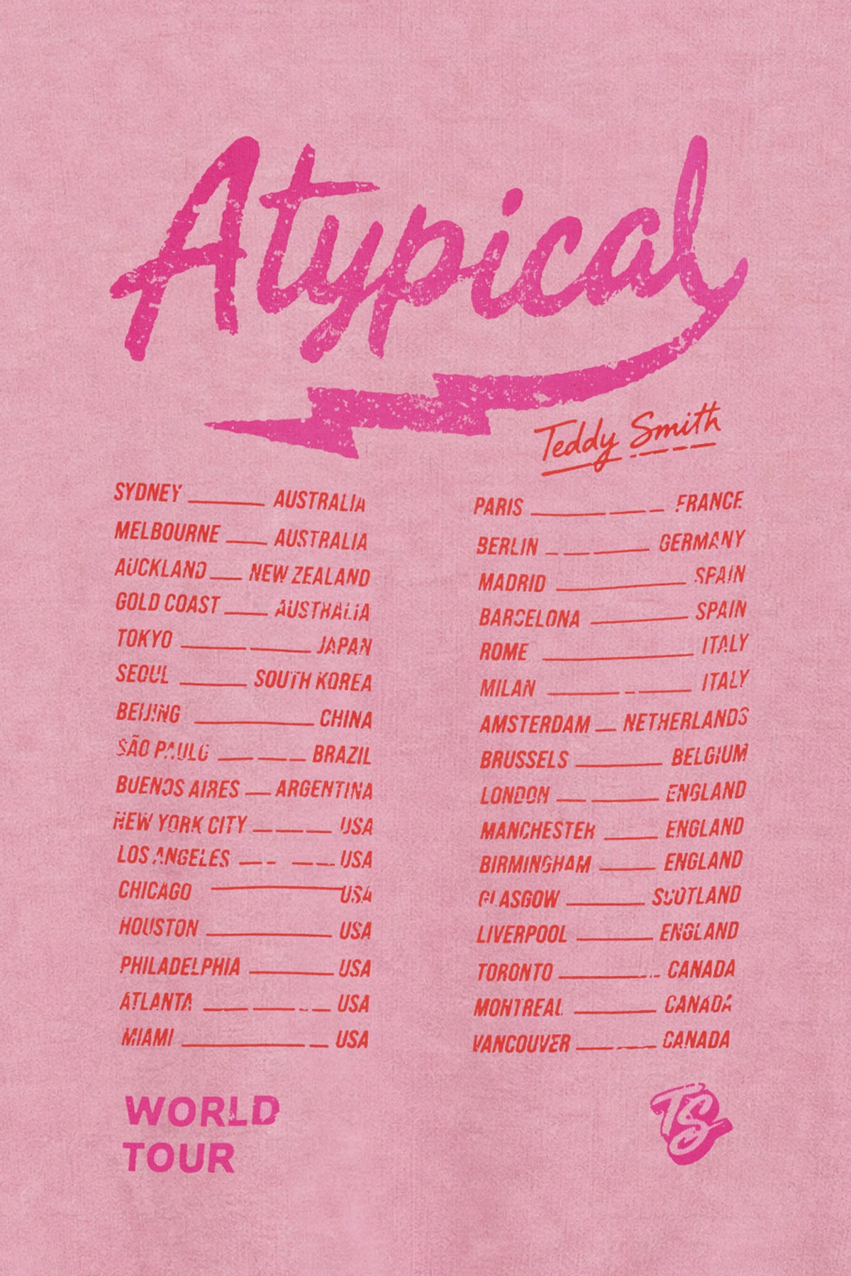 Sweat S-ATYPICAL RC ROSE BONBON