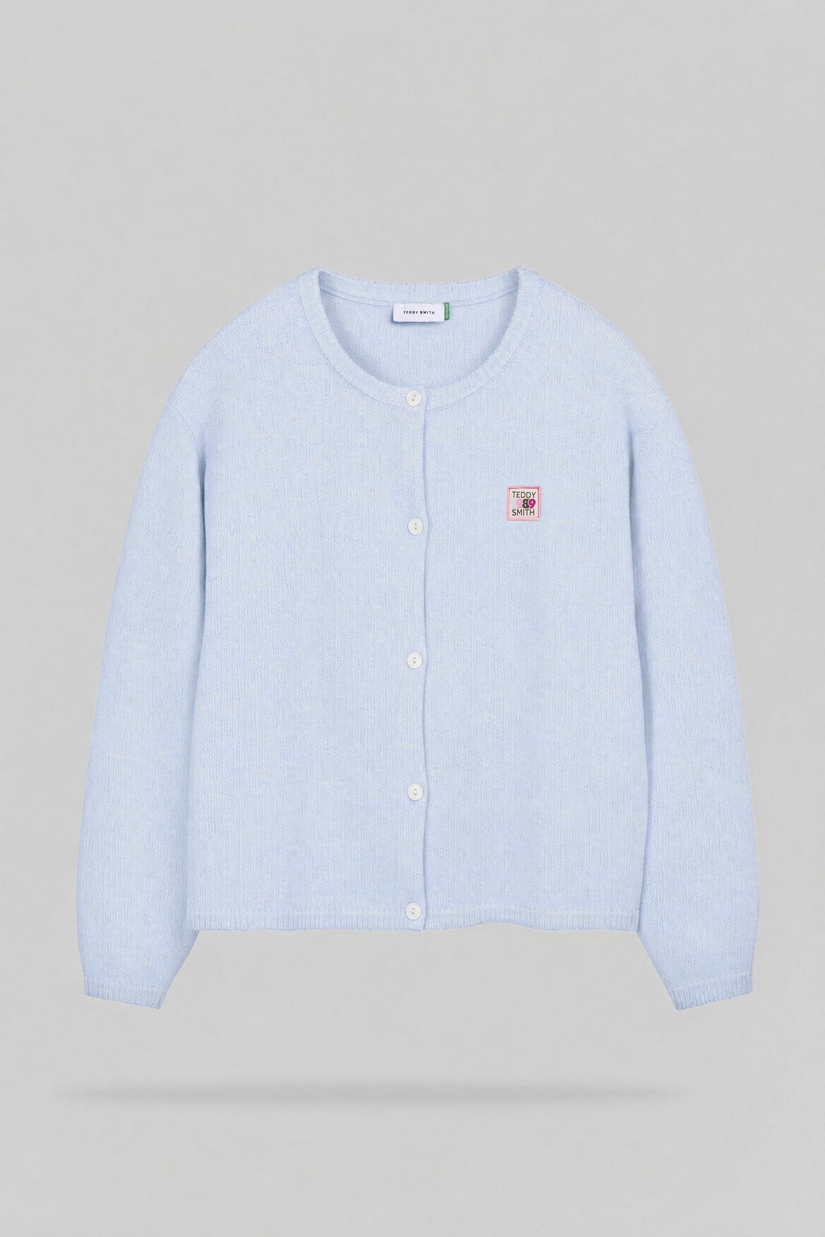 Gilet en maille G-AMELIA BLEU CIEL CHINE
