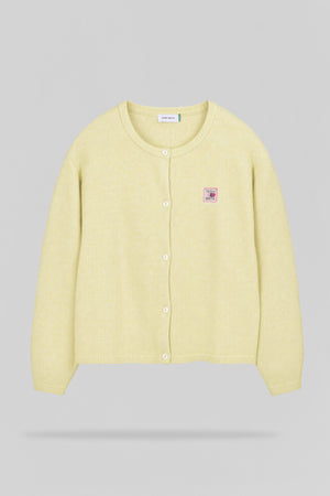 Gilet G-AMELIA JAUNE CITRON CHINE