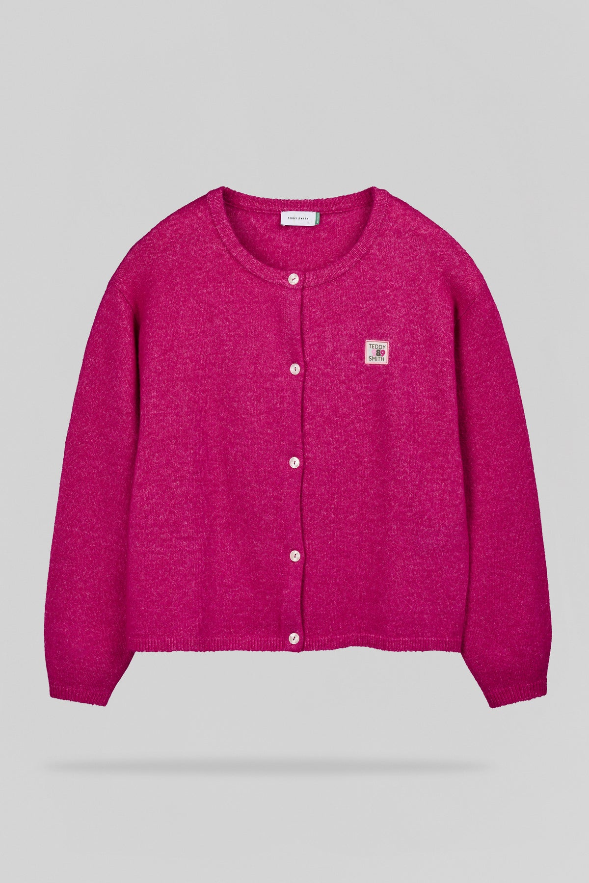 Gilet en maille G-AMELIA FUSHIA CHINE
