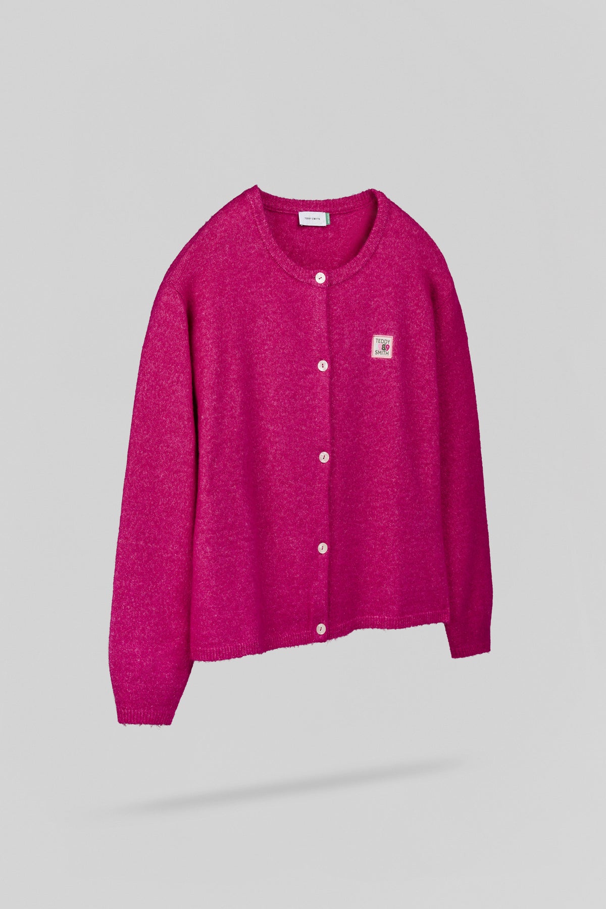 Gilet en maille G-AMELIA FUSHIA CHINE