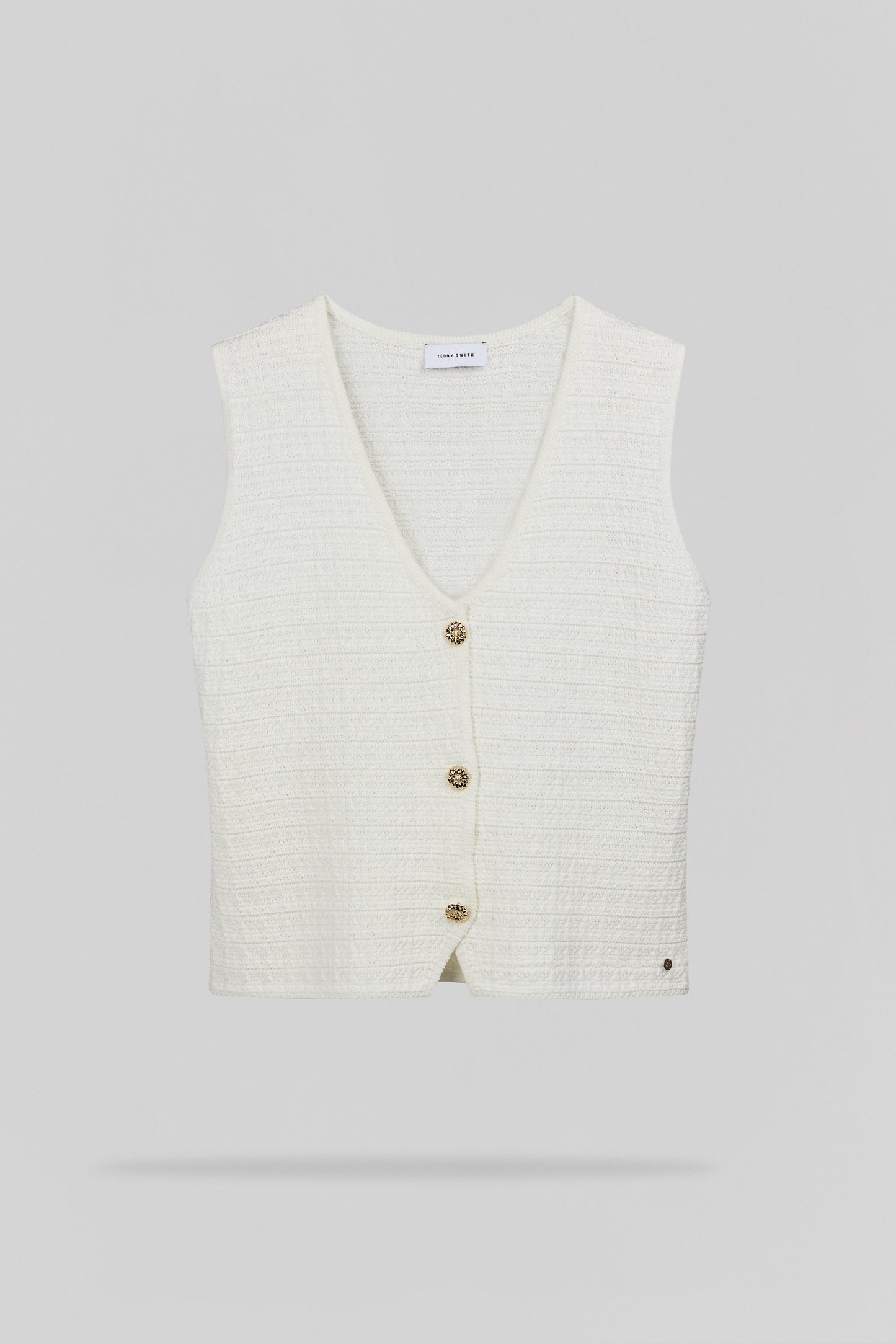 Gilet G-MILLIE MIDDLE WHITE