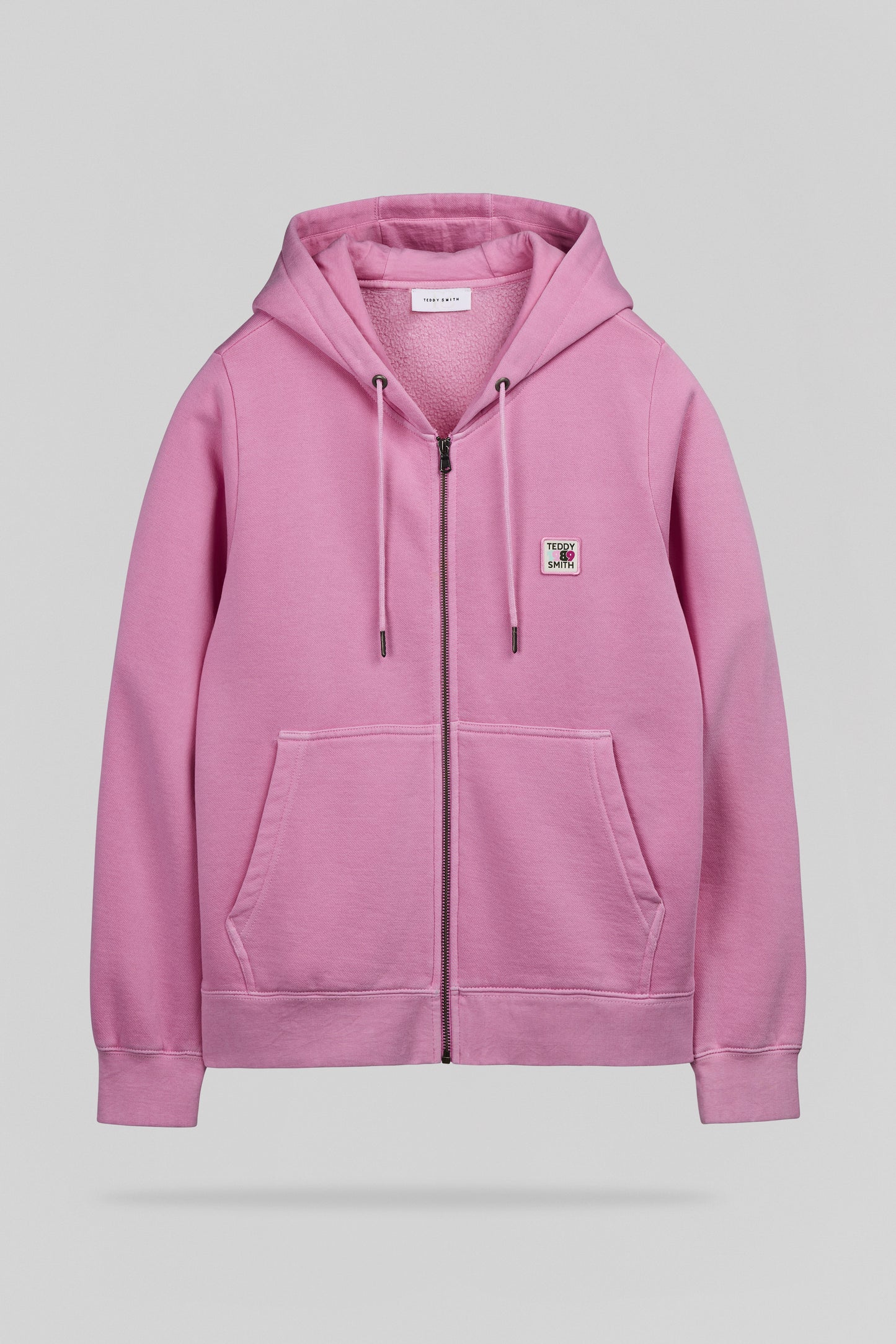 Gilet G-WASH HOODY ZI ROSE BONBON