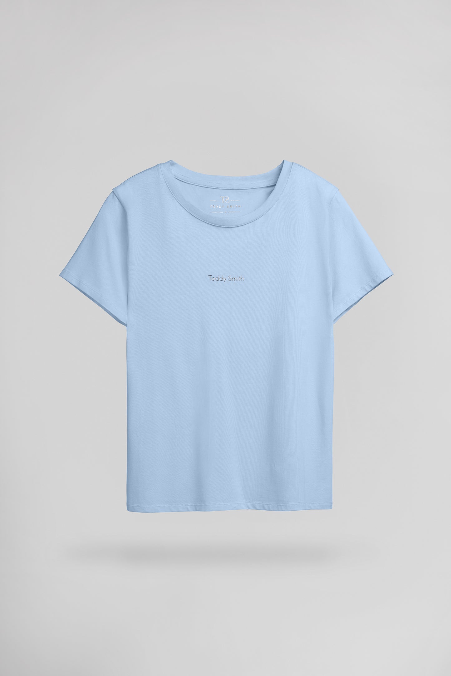 T-shirt col rond T-RIBELLE MC BLEU CIEL