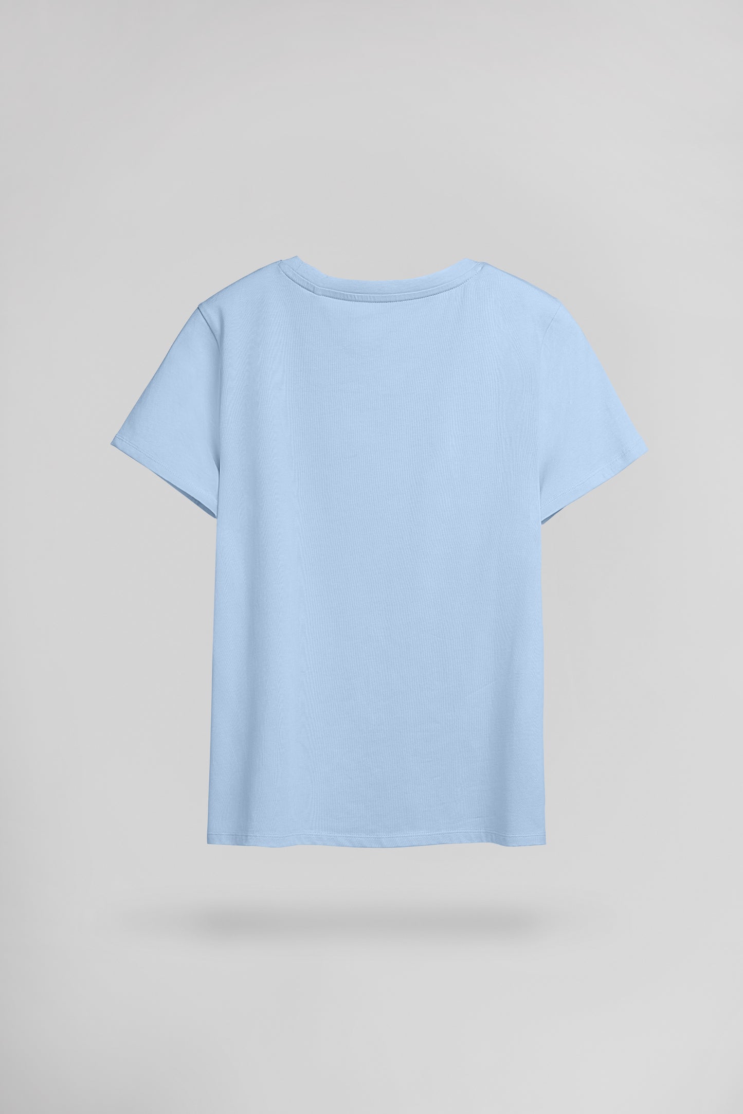 T-shirt col rond T-RIBELLE MC BLEU CIEL