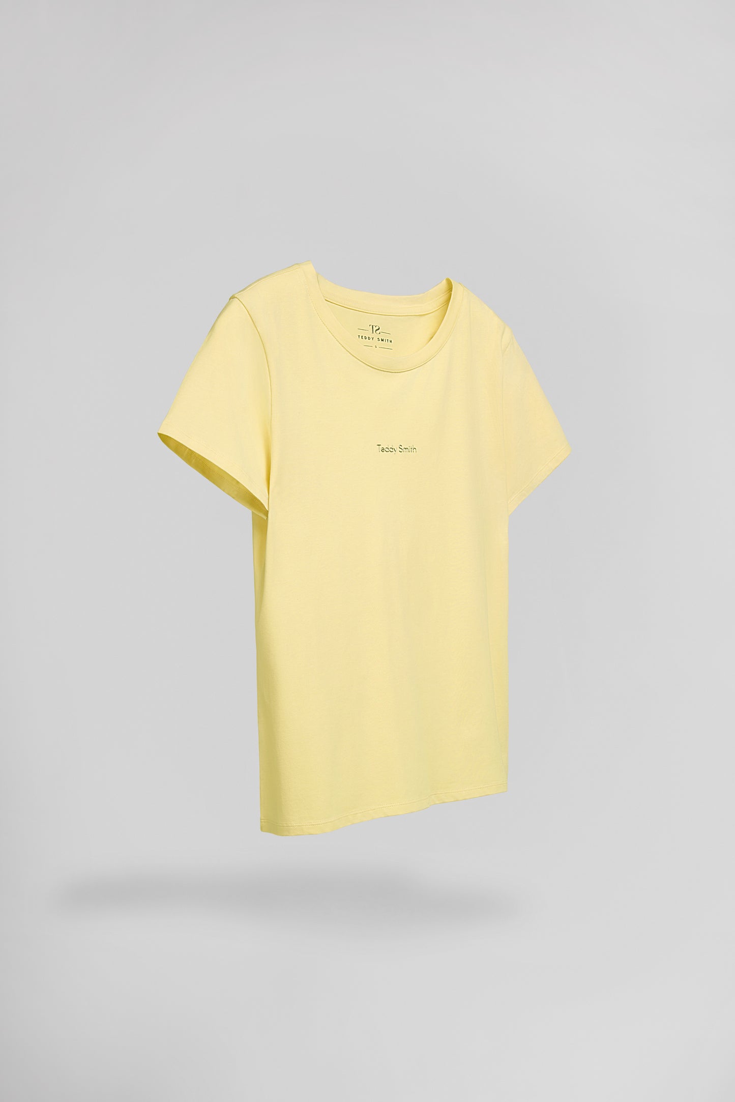 T-shirt col rond T-RIBELLE MC JAUNE CITRON