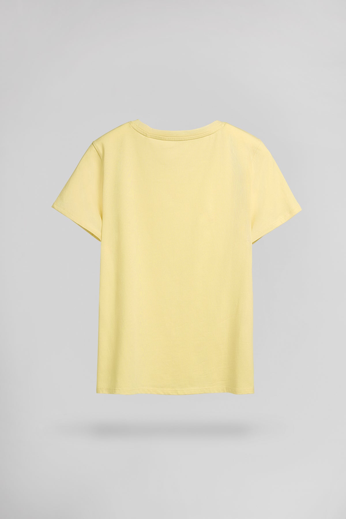 T-shirt col rond T-RIBELLE MC JAUNE CITRON