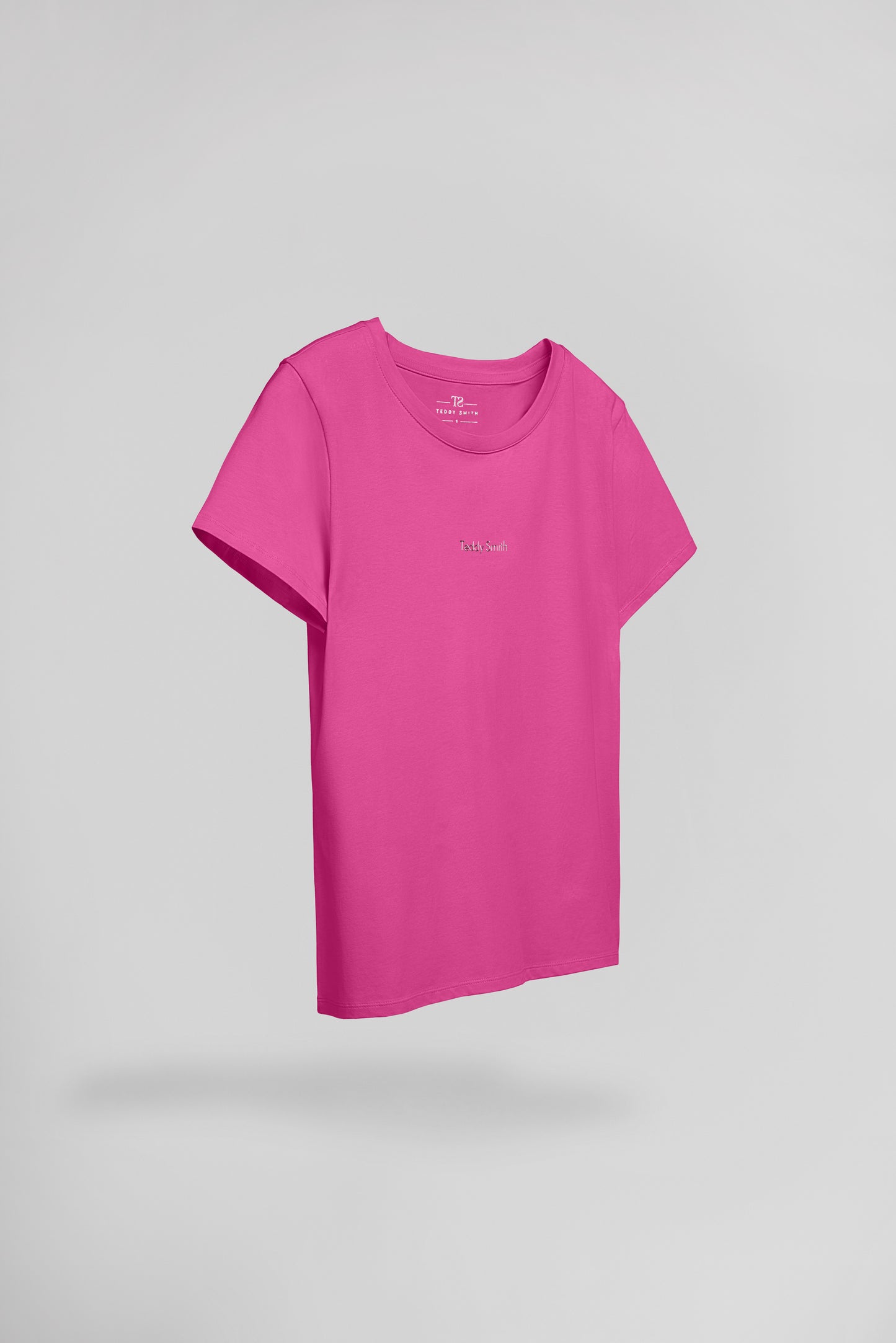 T-shirt col rond T-RIBELLE MC FUSHIA