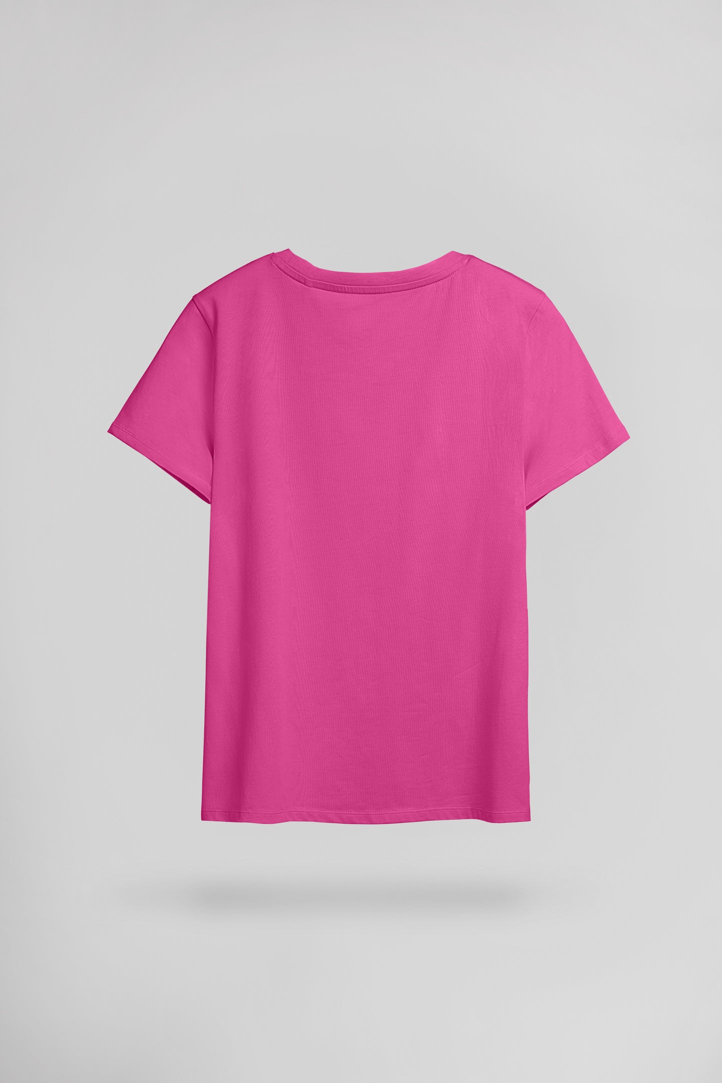 T-shirt col rond T-RIBELLE MC FUSHIA