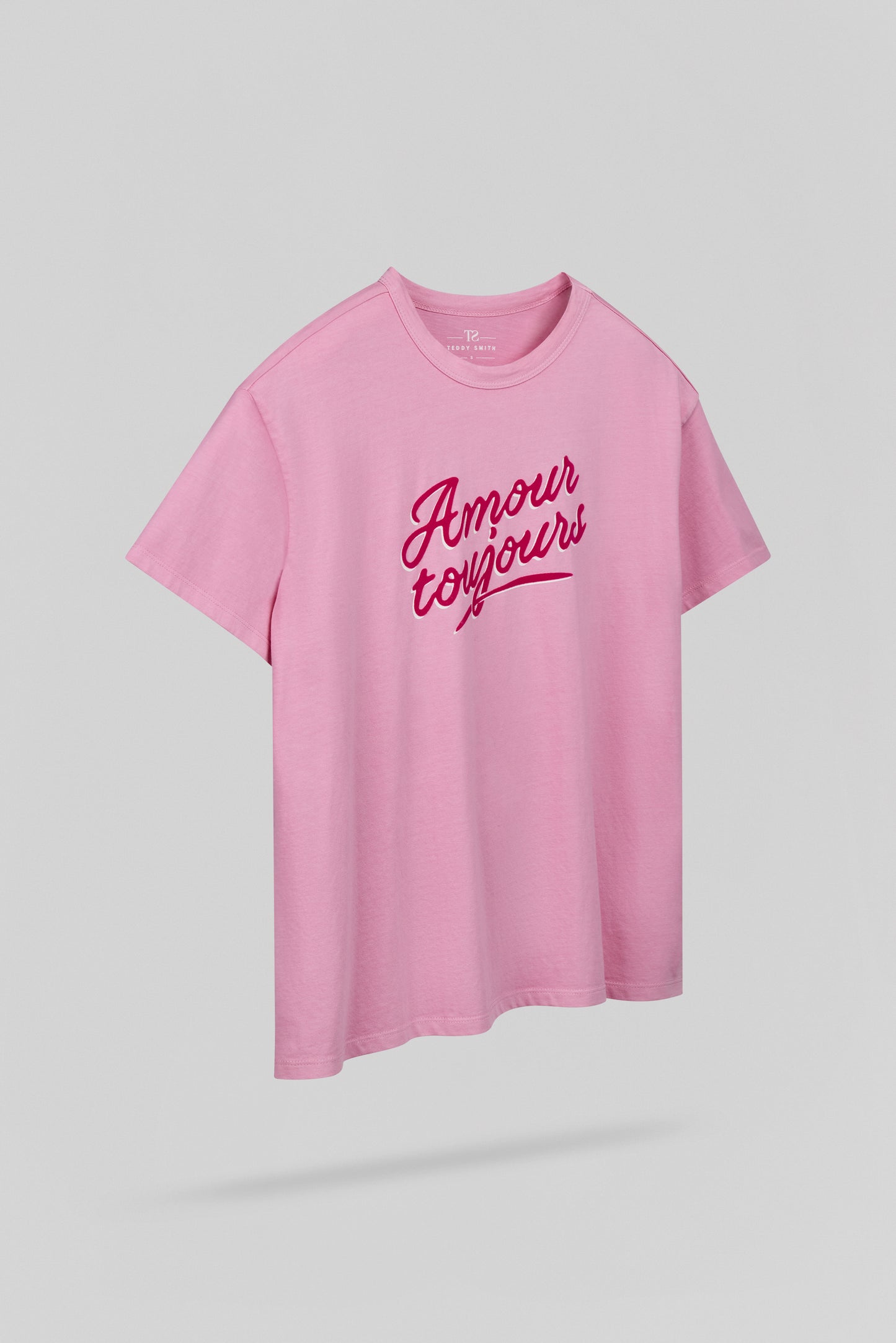 T-shirt T-AMOUR MC ROSE BONBON