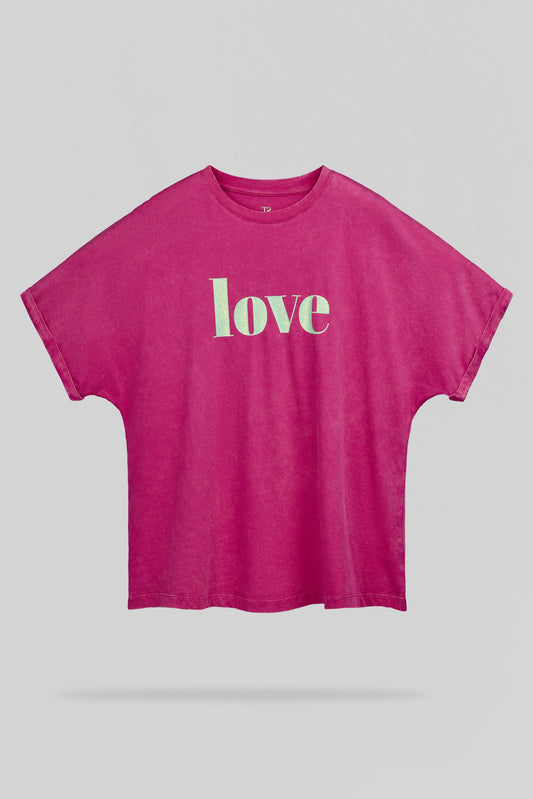 Achat T-shirt T-GLI MC FUSHIA